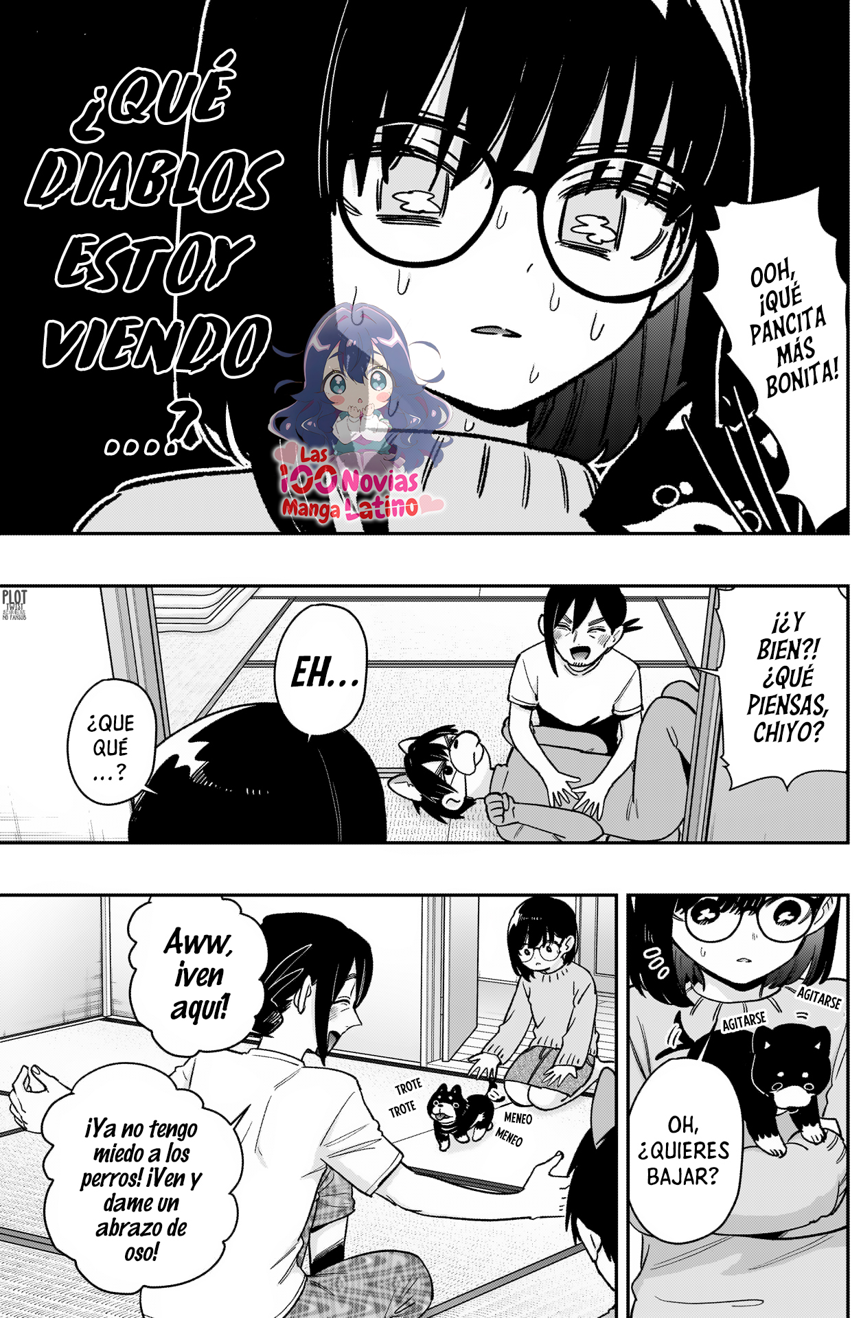 Kimi no koto ga Dai Dai Dai Dai Daisuki na 100-nin no Kanojo Capitulo 199: El perro, la hija y el papá página 15