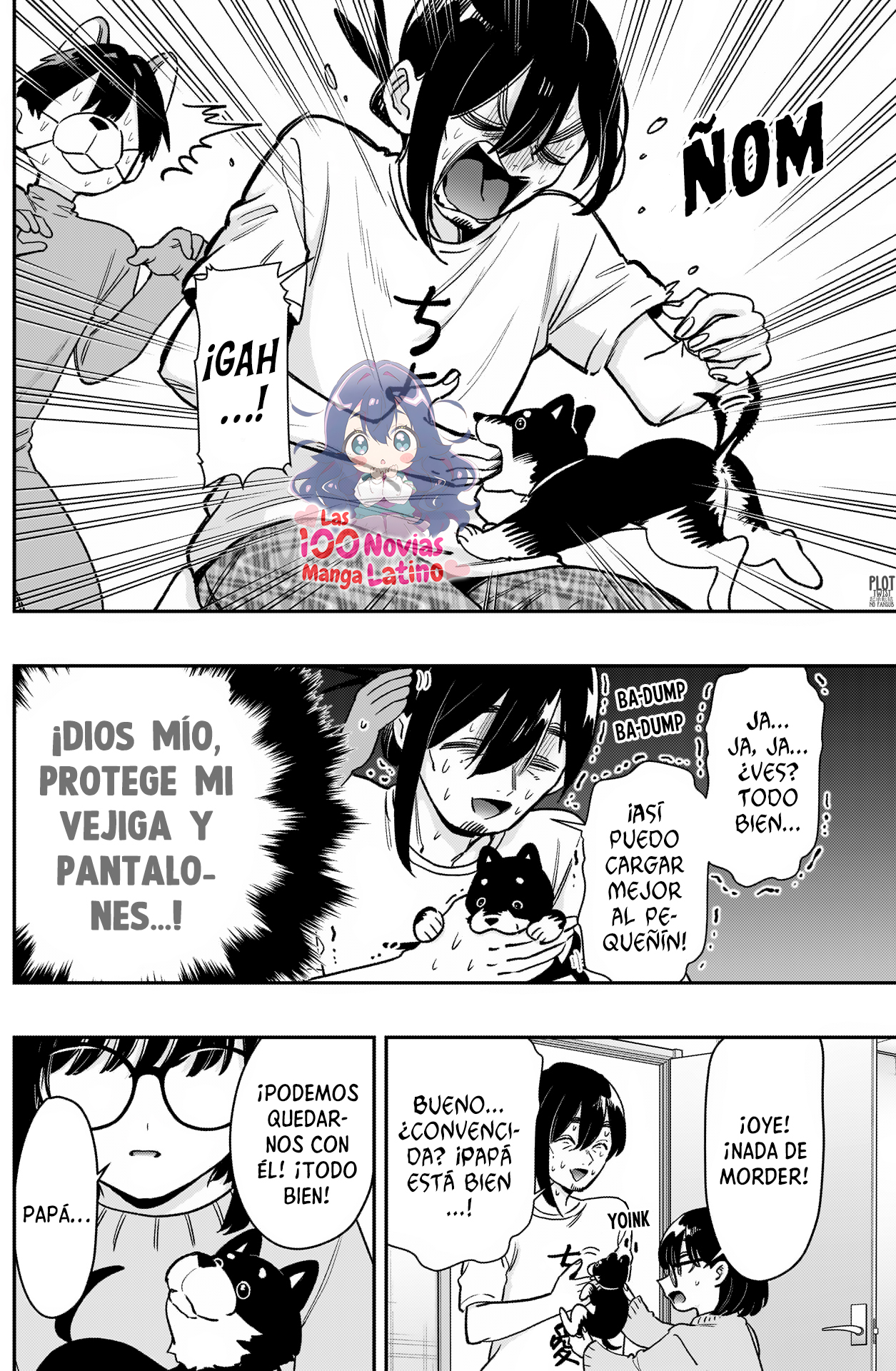 Kimi no koto ga Dai Dai Dai Dai Daisuki na 100-nin no Kanojo Capitulo 199: El perro, la hija y el papá página 16