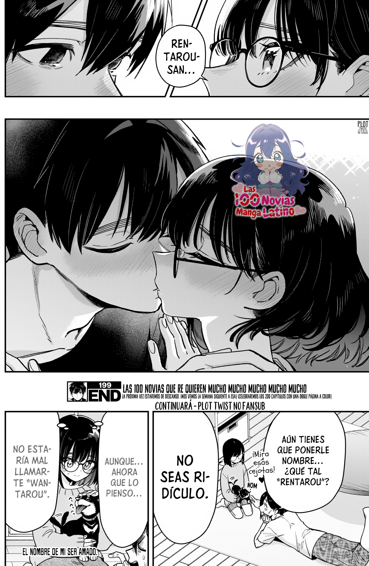 Kimi no koto ga Dai Dai Dai Dai Daisuki na 100-nin no Kanojo Capitulo 199: El perro, la hija y el papá página 20