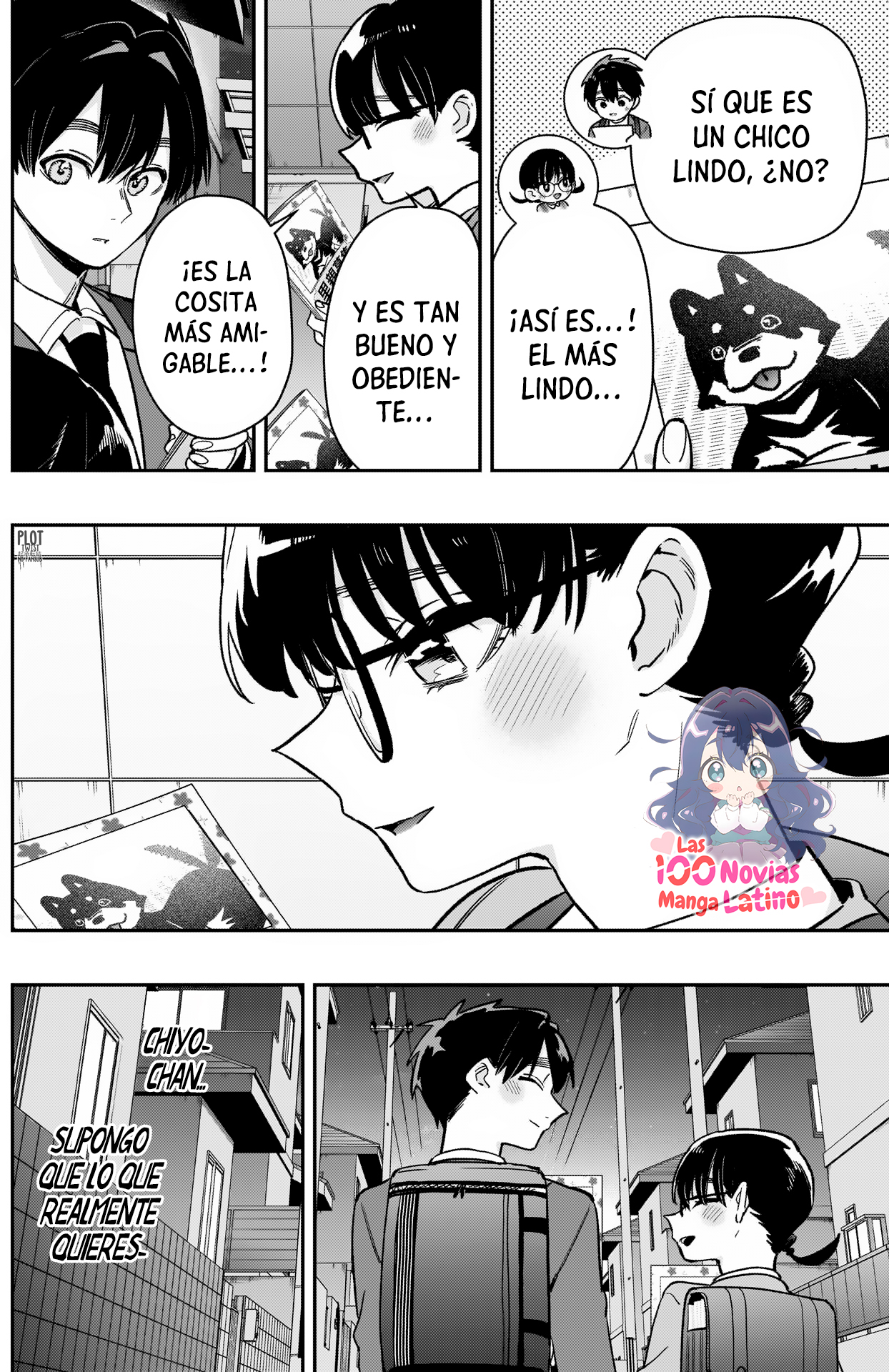 Kimi no koto ga Dai Dai Dai Dai Daisuki na 100-nin no Kanojo Capitulo 199: El perro, la hija y el papá página 8