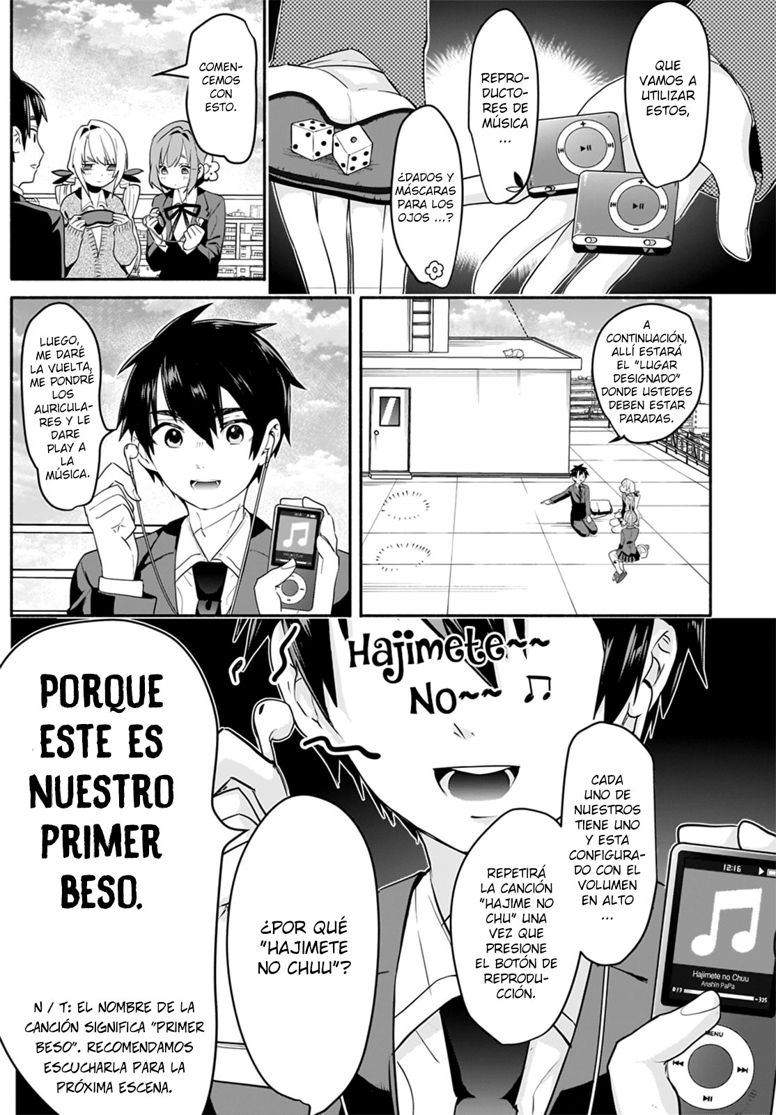 Kimi no koto ga Dai Dai Dai Dai Daisuki na 100-nin no Kanojo Capitulo 2: El Primer Beso página 24