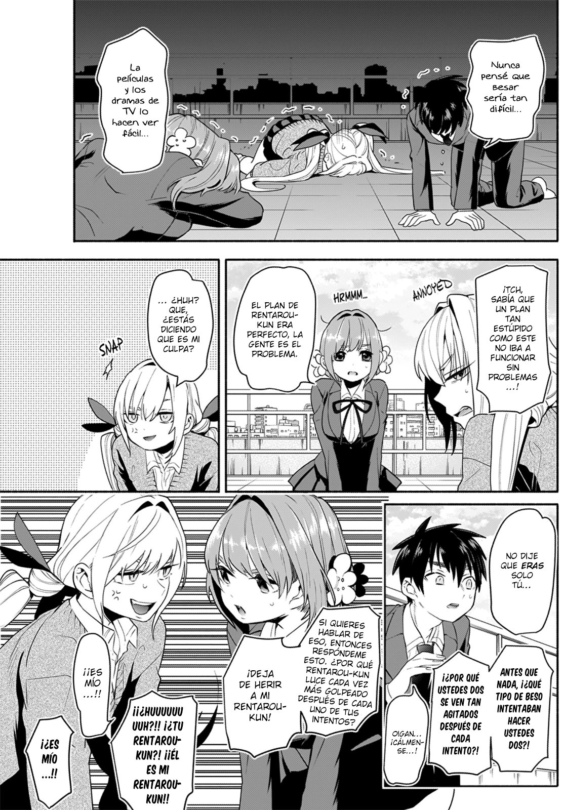 Kimi no koto ga Dai Dai Dai Dai Daisuki na 100-nin no Kanojo Capitulo 2: El Primer Beso página 35