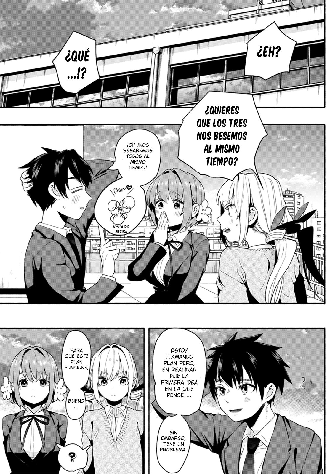 Kimi no koto ga Dai Dai Dai Dai Daisuki na 100-nin no Kanojo Capitulo 2: El Primer Beso página 45