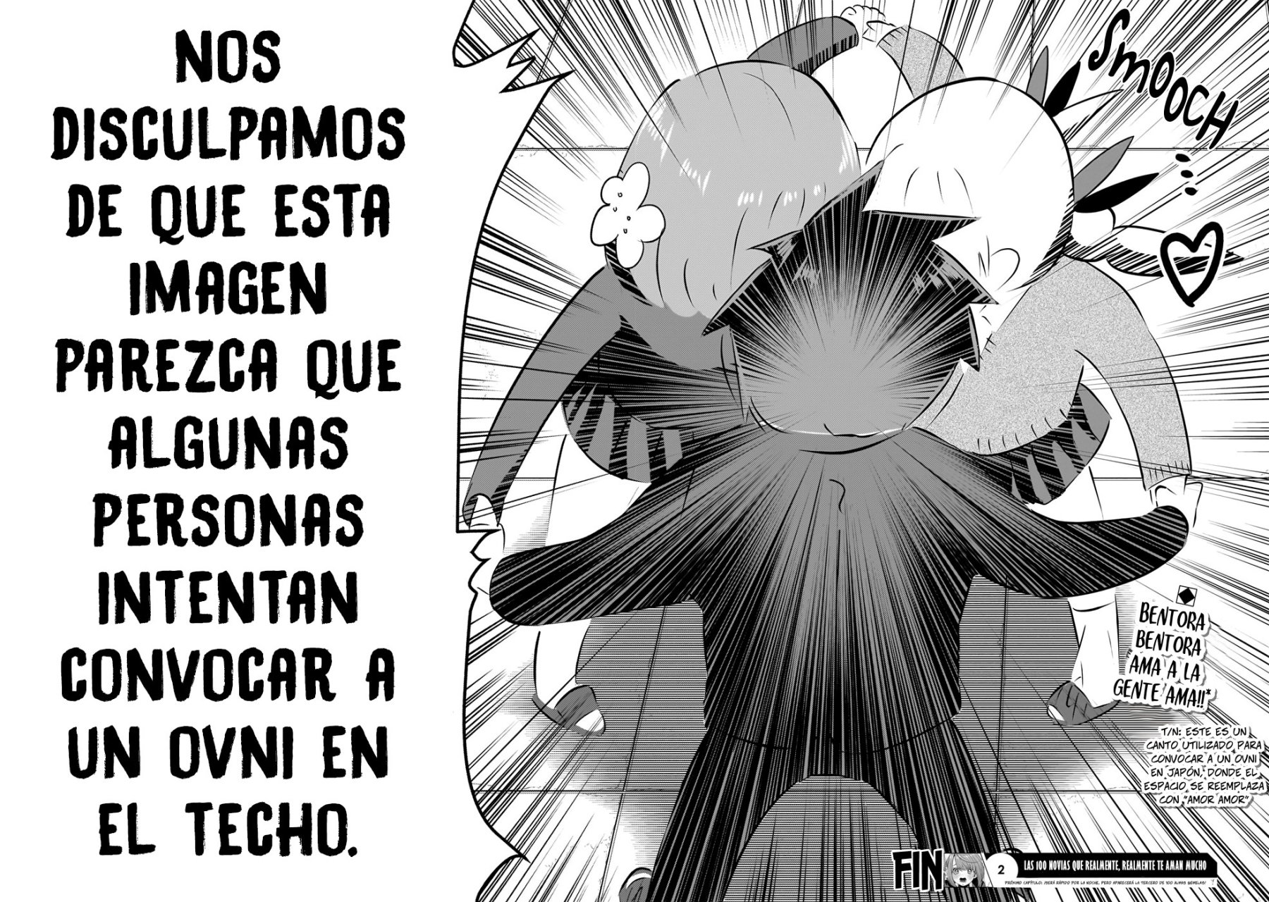 Kimi no koto ga Dai Dai Dai Dai Daisuki na 100-nin no Kanojo Capitulo 2: El Primer Beso página 48
