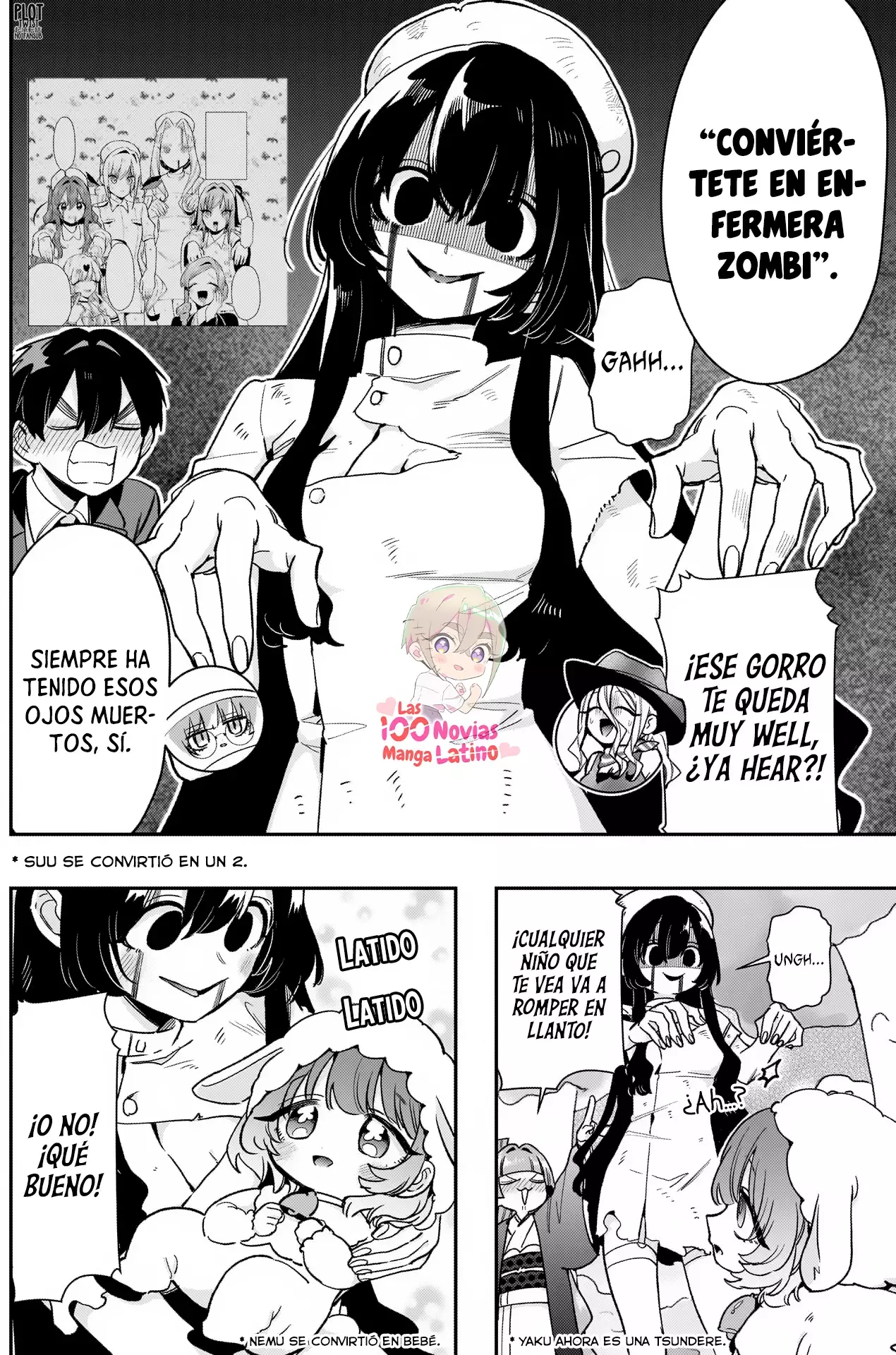 Kimi no koto ga Dai Dai Dai Dai Daisuki na 100-nin no Kanojo Capitulo 201: 100 Novias Party (parte 2) página 12