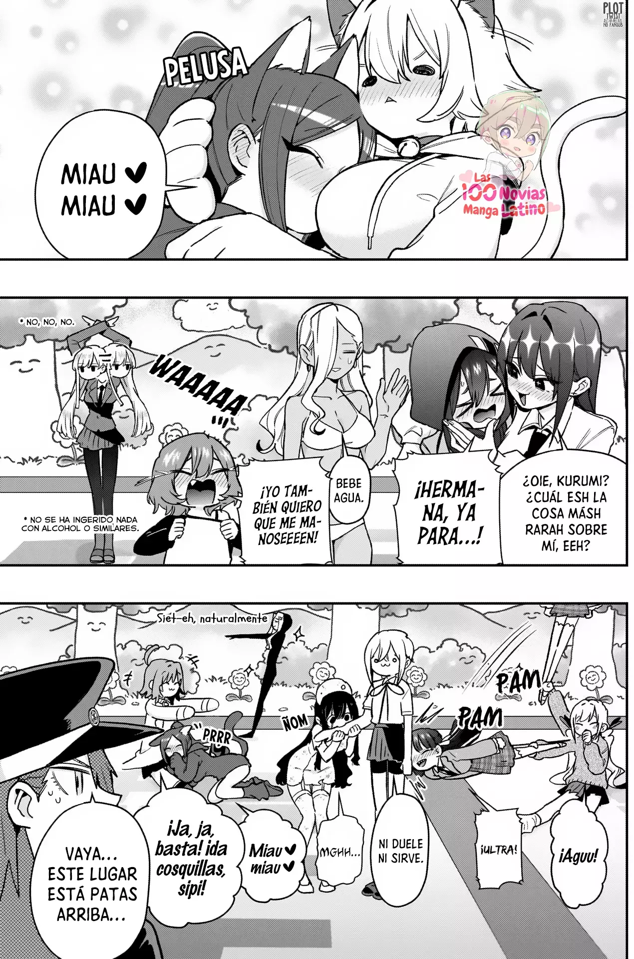 Kimi no koto ga Dai Dai Dai Dai Daisuki na 100-nin no Kanojo Capitulo 201: 100 Novias Party (parte 2) página 19