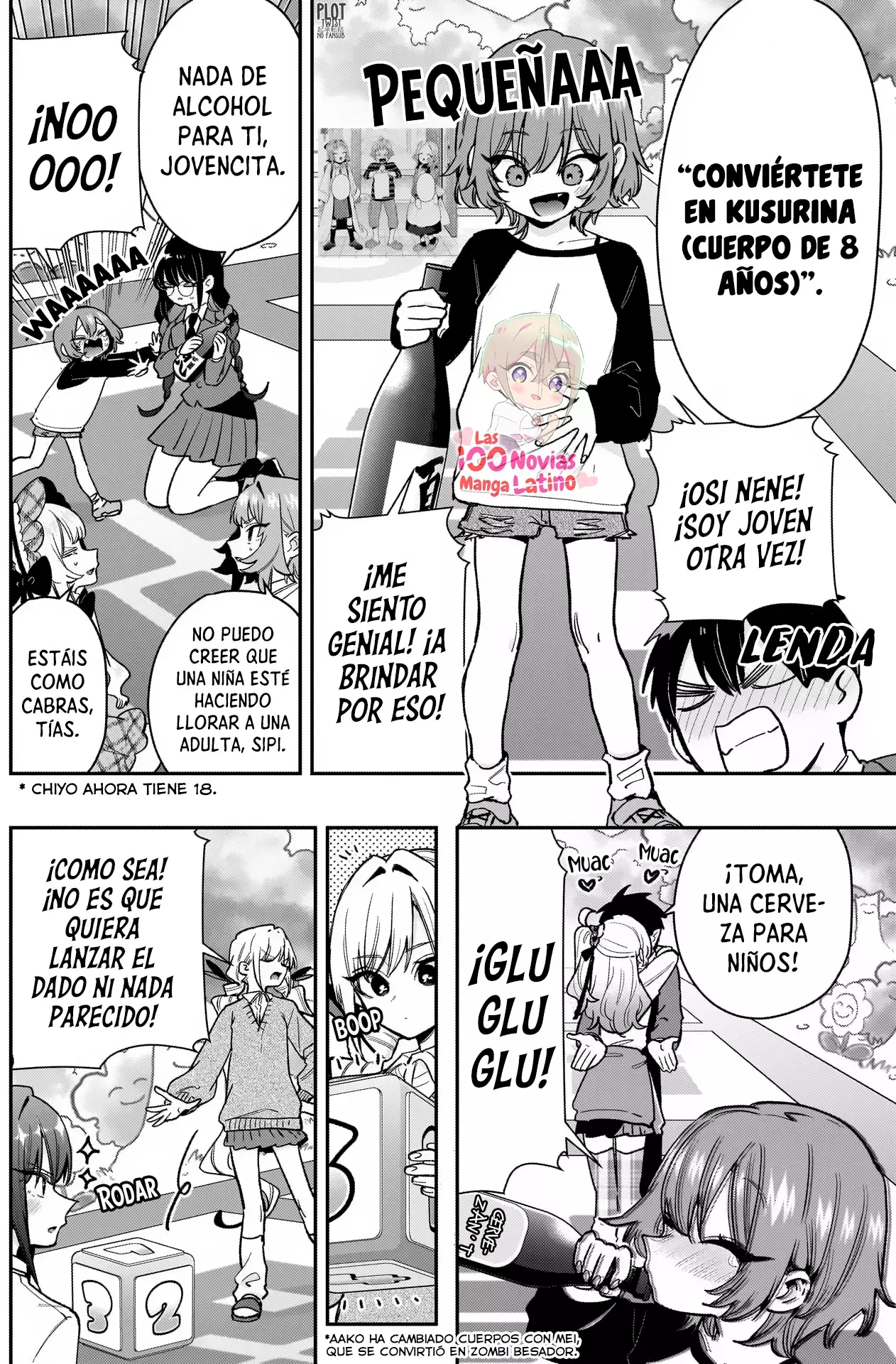 Kimi no koto ga Dai Dai Dai Dai Daisuki na 100-nin no Kanojo Capitulo 201: 100 Novias Party (parte 2) página 3