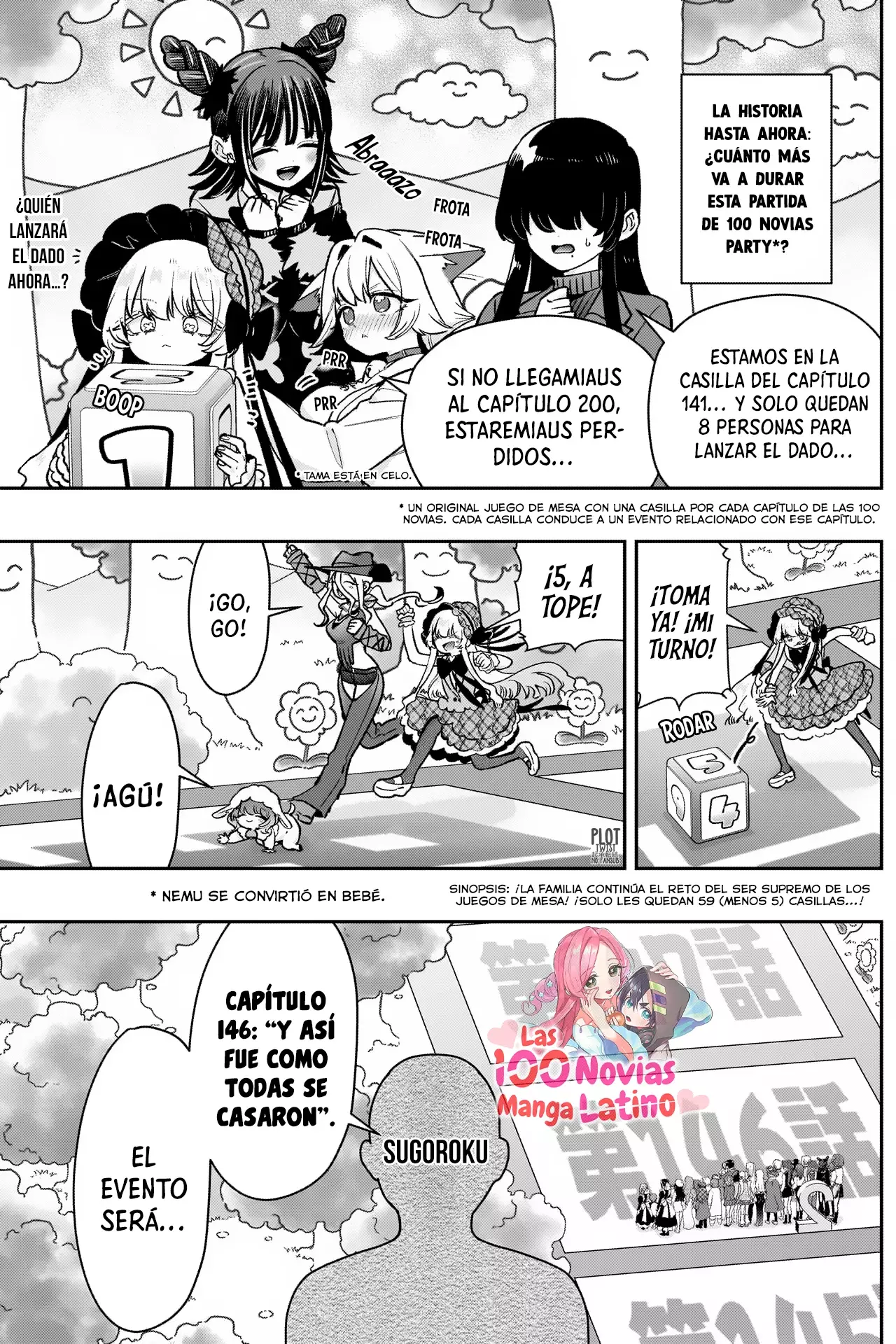Kimi no koto ga Dai Dai Dai Dai Daisuki na 100-nin no Kanojo Capitulo 202: 100 Novias Party (parte 3) página 3