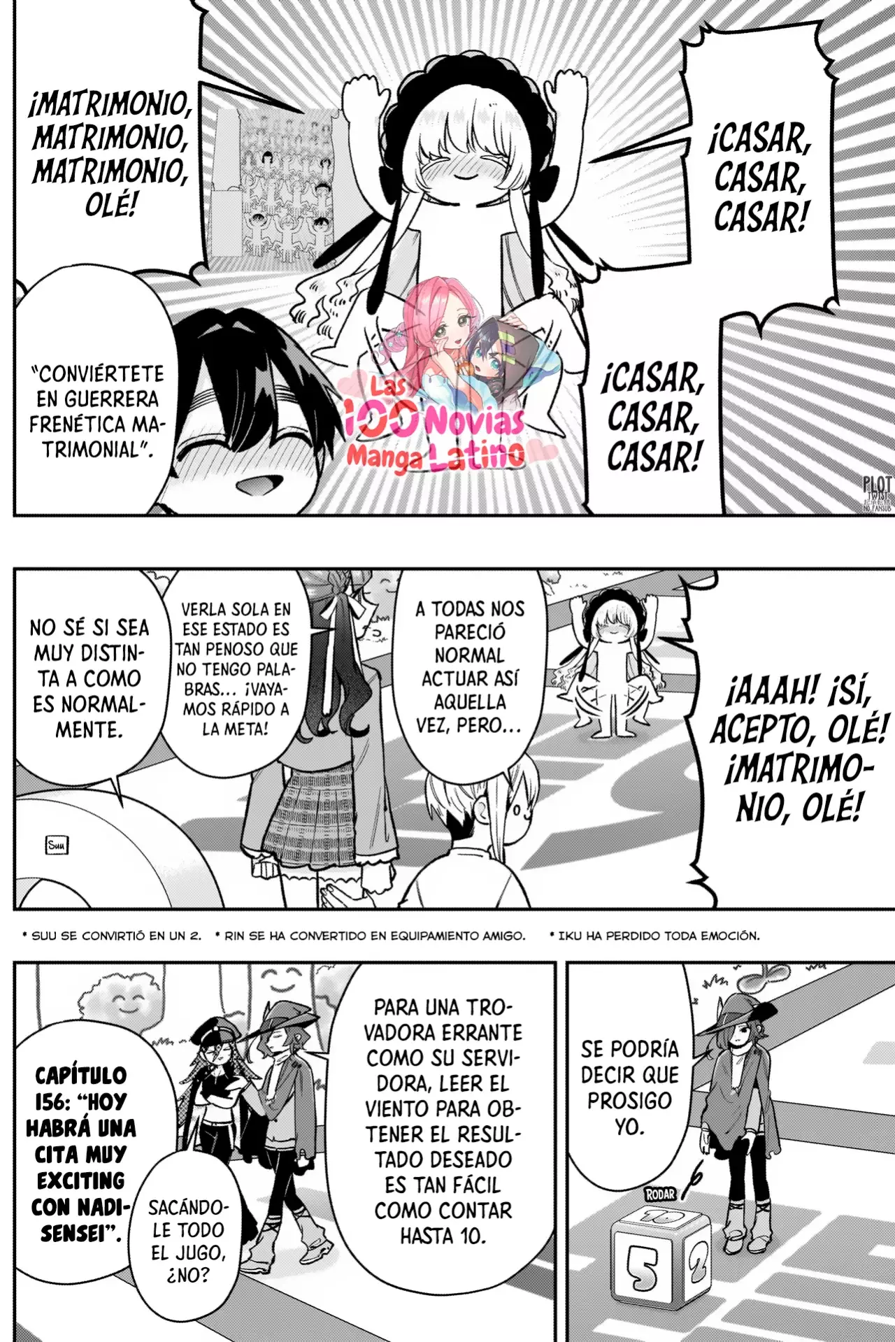 Kimi no koto ga Dai Dai Dai Dai Daisuki na 100-nin no Kanojo Capitulo 202: 100 Novias Party (parte 3) página 4