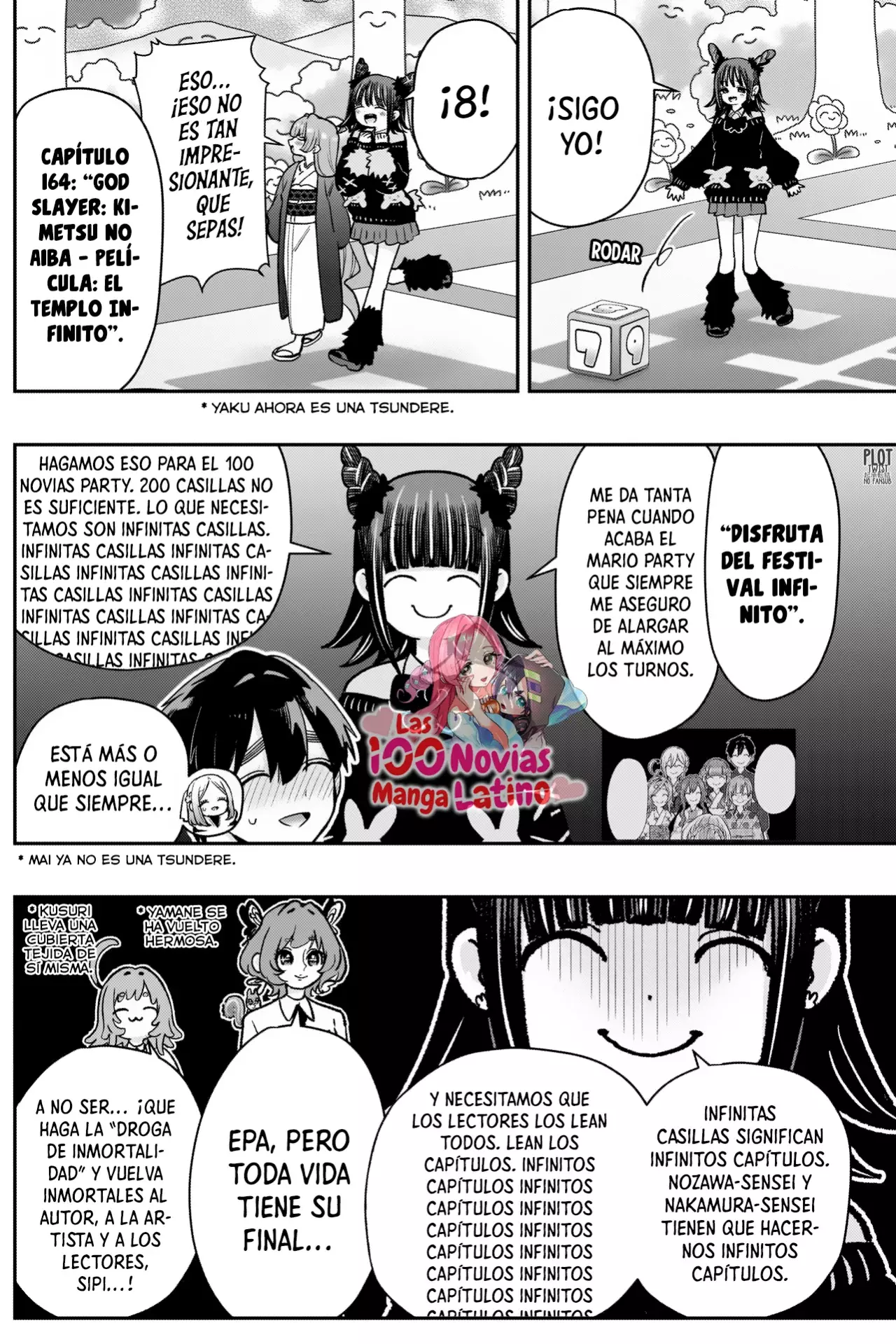 Kimi no koto ga Dai Dai Dai Dai Daisuki na 100-nin no Kanojo Capitulo 202: 100 Novias Party (parte 3) página 6