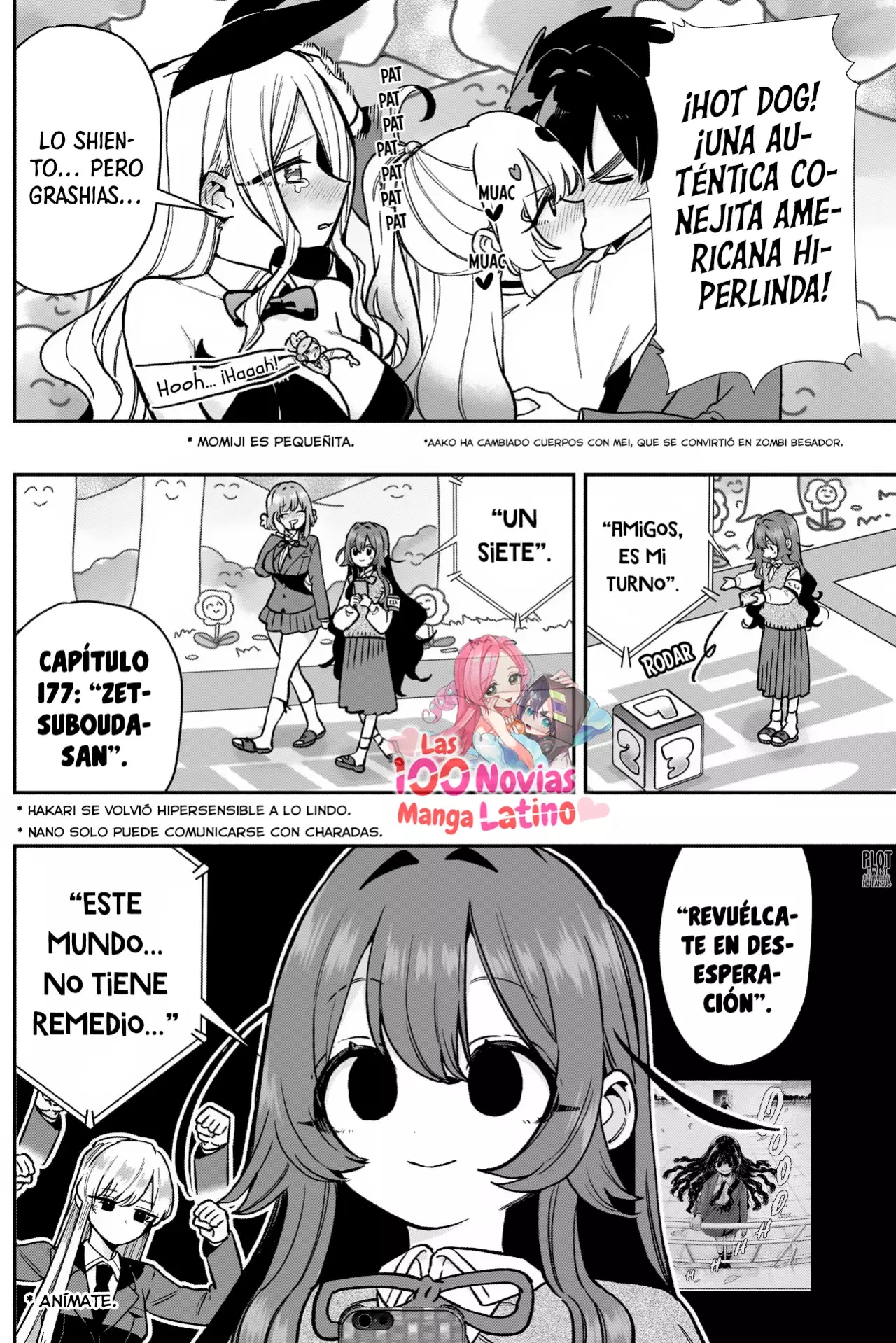 Kimi no koto ga Dai Dai Dai Dai Daisuki na 100-nin no Kanojo Capitulo 202: 100 Novias Party (parte 3) página 8