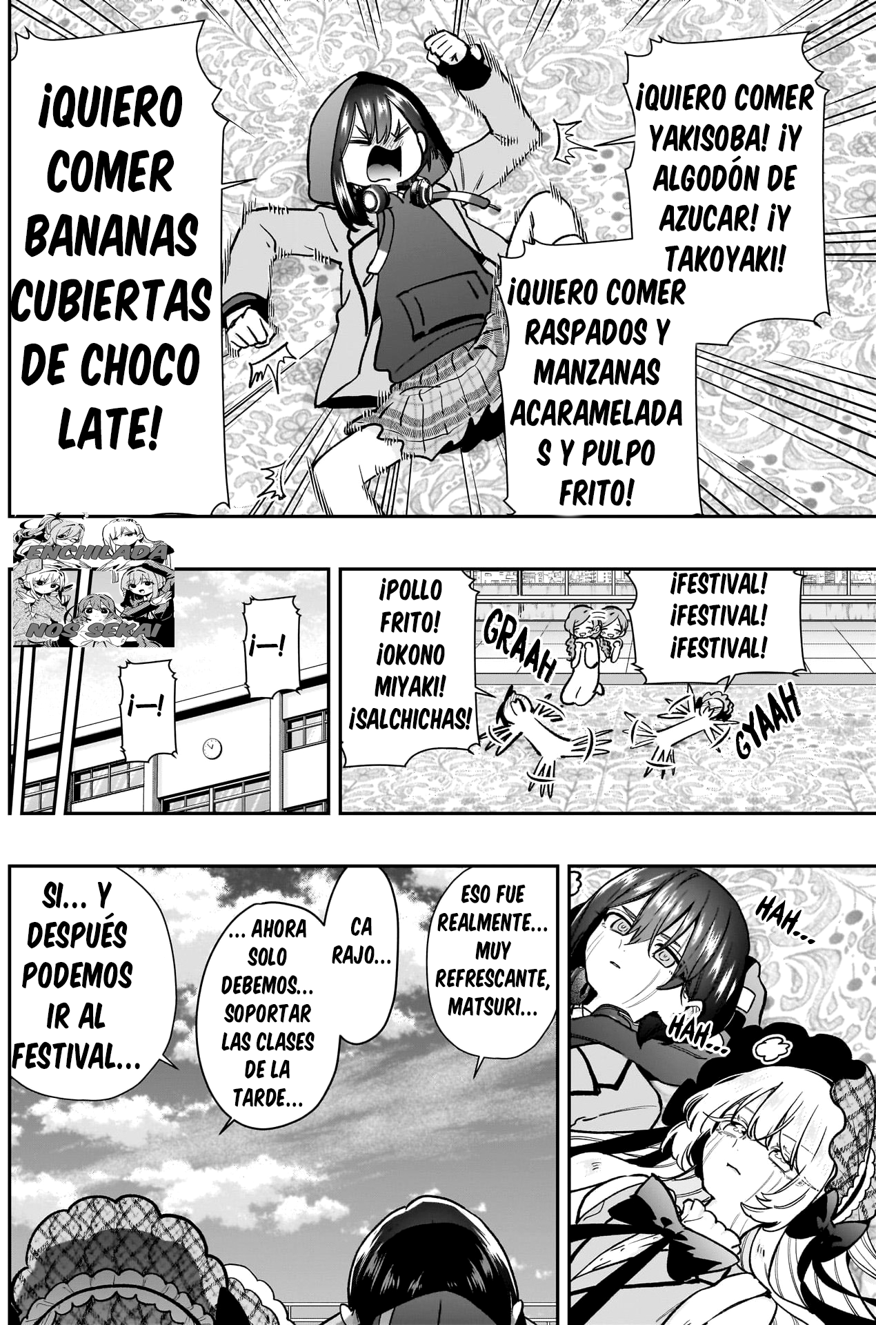 Kimi no koto ga Dai Dai Dai Dai Daisuki na 100-nin no Kanojo Capitulo 203: El día a día de la familia Rentarou (parte 7) página 11
