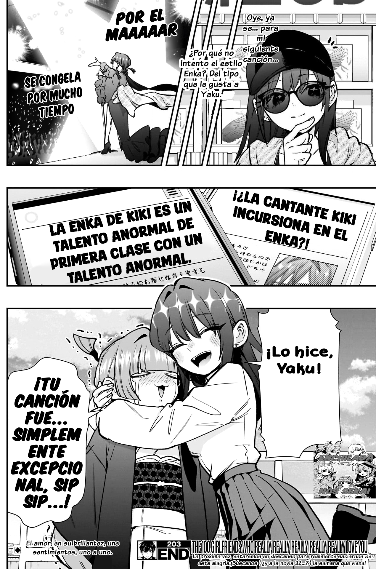 Kimi no koto ga Dai Dai Dai Dai Daisuki na 100-nin no Kanojo Capitulo 203: El día a día de la familia Rentarou (parte 7) página 21