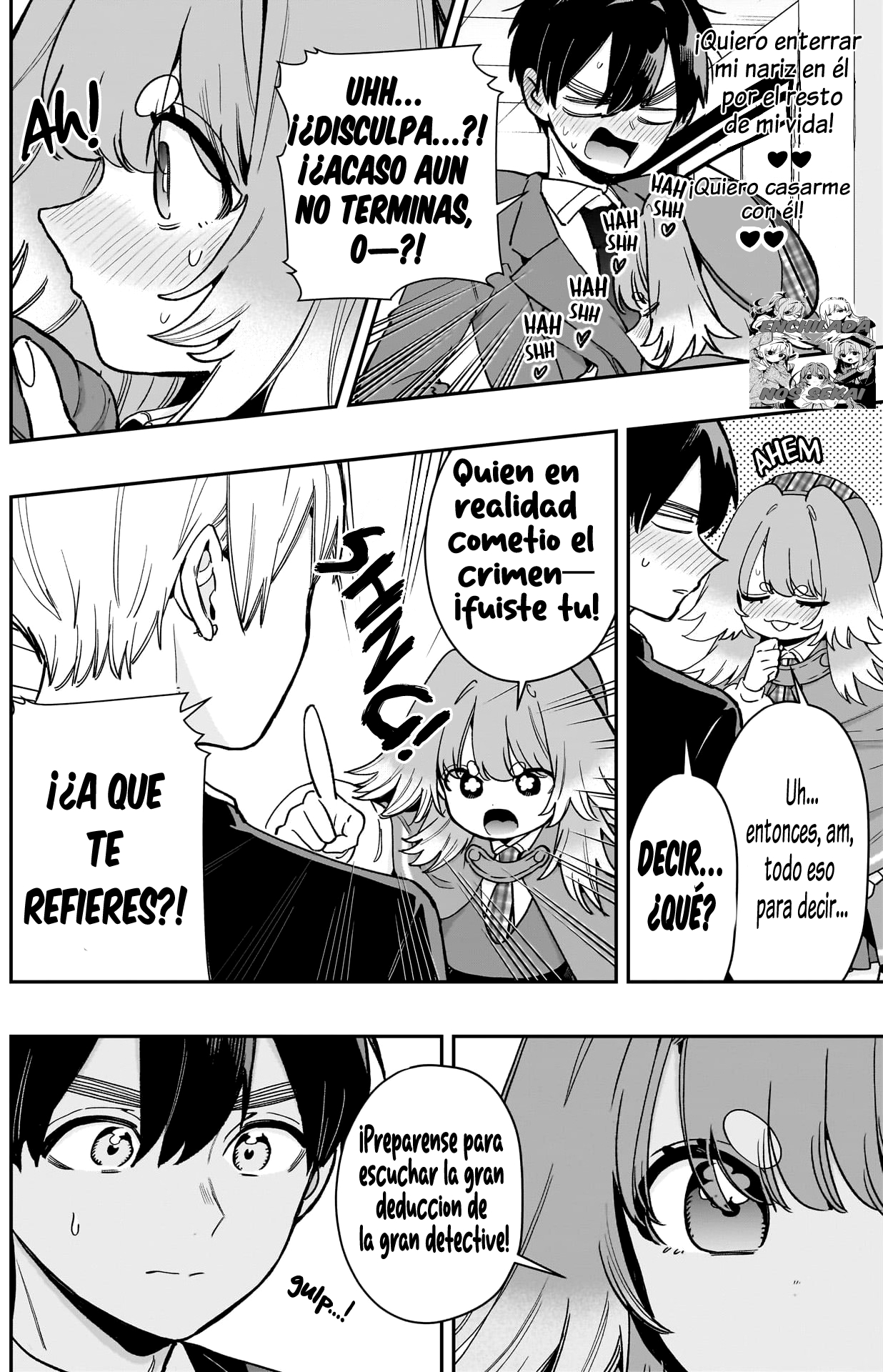 Kimi no koto ga Dai Dai Dai Dai Daisuki na 100-nin no Kanojo Capitulo 204: Hasu-san, la gran detective página 13
