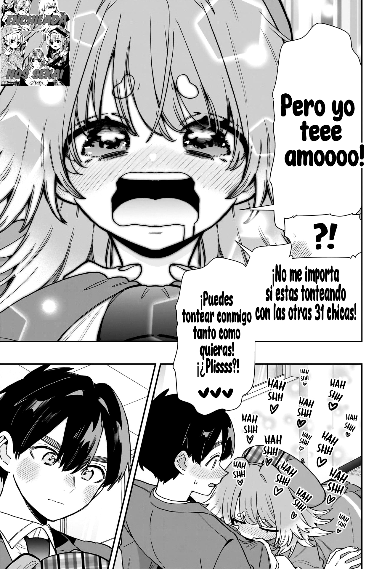 Kimi no koto ga Dai Dai Dai Dai Daisuki na 100-nin no Kanojo Capitulo 204: Hasu-san, la gran detective página 19