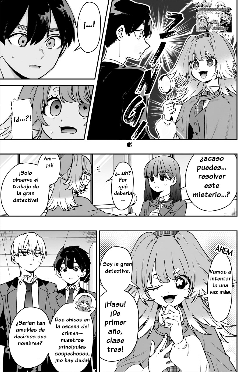 Kimi no koto ga Dai Dai Dai Dai Daisuki na 100-nin no Kanojo Capitulo 204: Hasu-san, la gran detective página 4