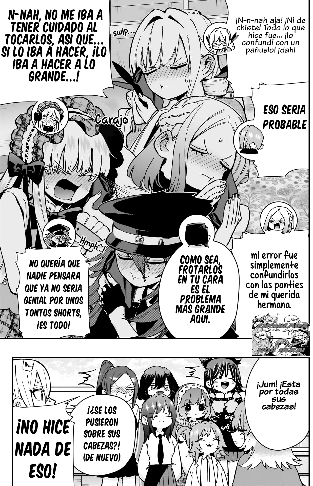 Kimi no koto ga Dai Dai Dai Dai Daisuki na 100-nin no Kanojo Capitulo 205: La gran detective Hasuha y el misterio de la familia Rentarou página 10