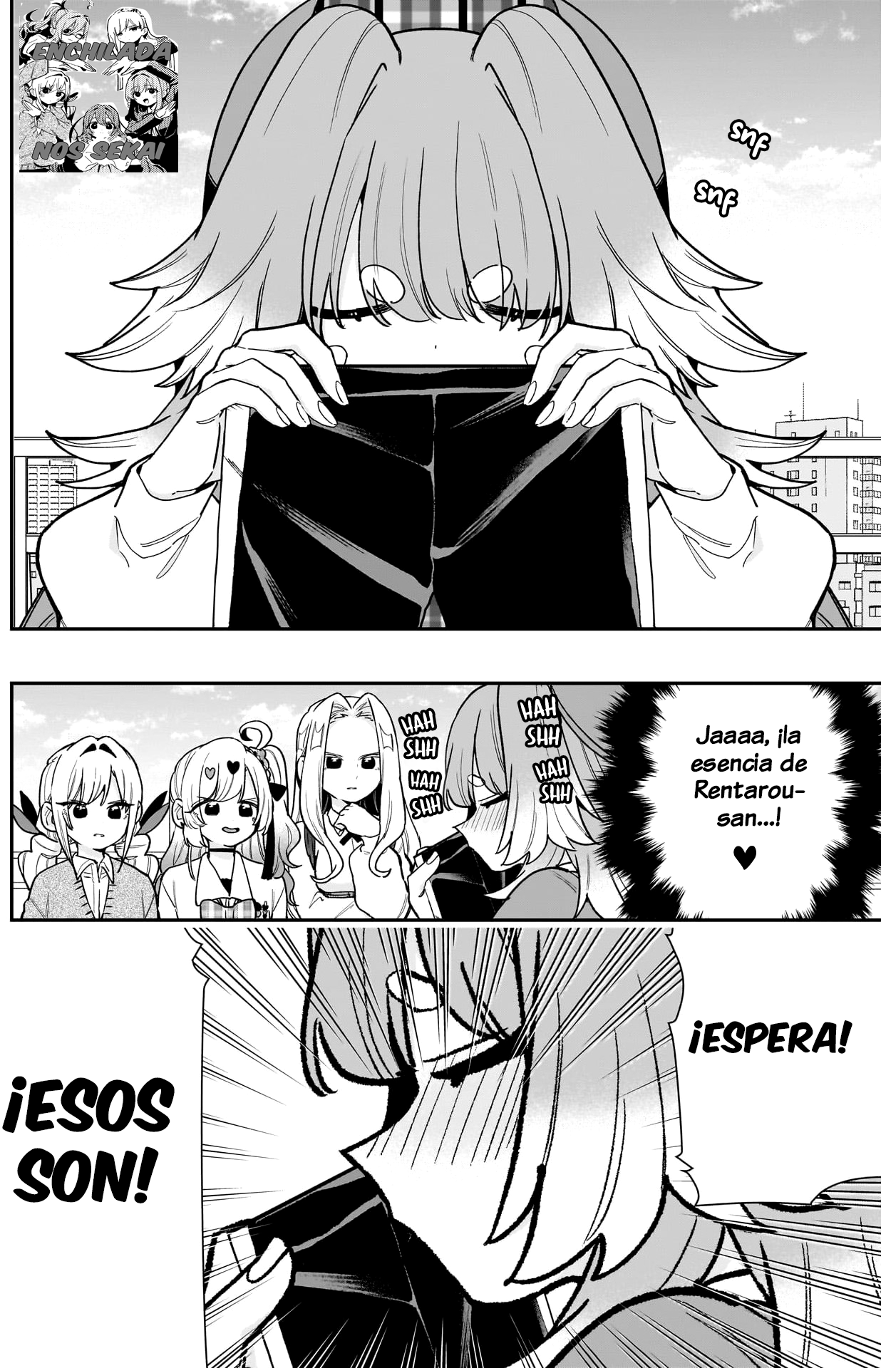 Kimi no koto ga Dai Dai Dai Dai Daisuki na 100-nin no Kanojo Capitulo 205: La gran detective Hasuha y el misterio de la familia Rentarou página 17