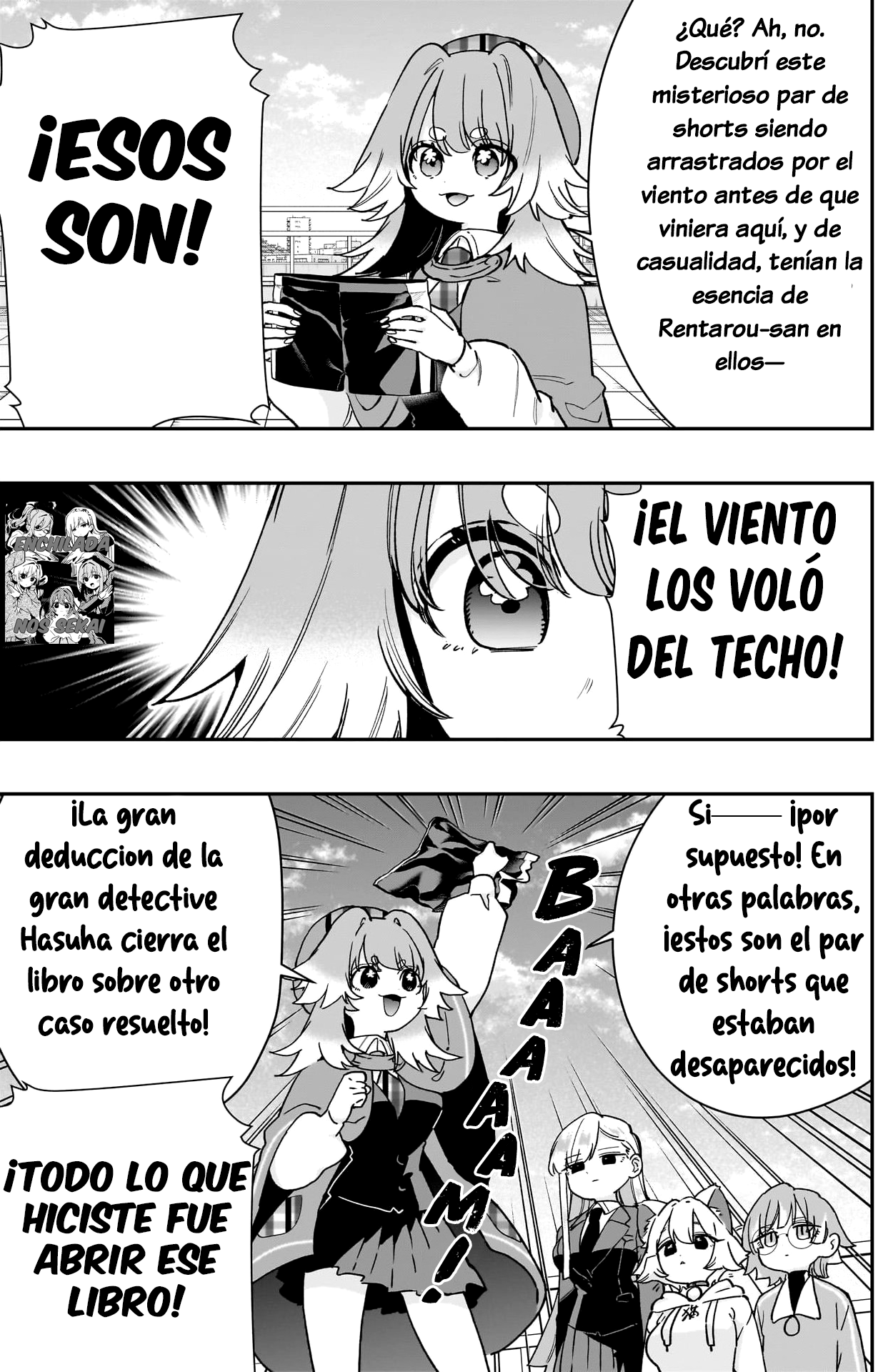 Kimi no koto ga Dai Dai Dai Dai Daisuki na 100-nin no Kanojo Capitulo 205: La gran detective Hasuha y el misterio de la familia Rentarou página 18