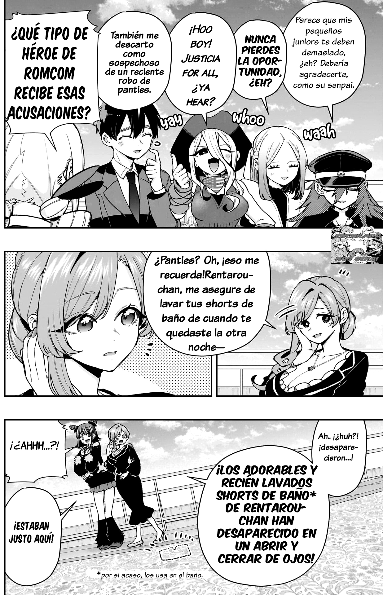 Kimi no koto ga Dai Dai Dai Dai Daisuki na 100-nin no Kanojo Capitulo 205: La gran detective Hasuha y el misterio de la familia Rentarou página 3