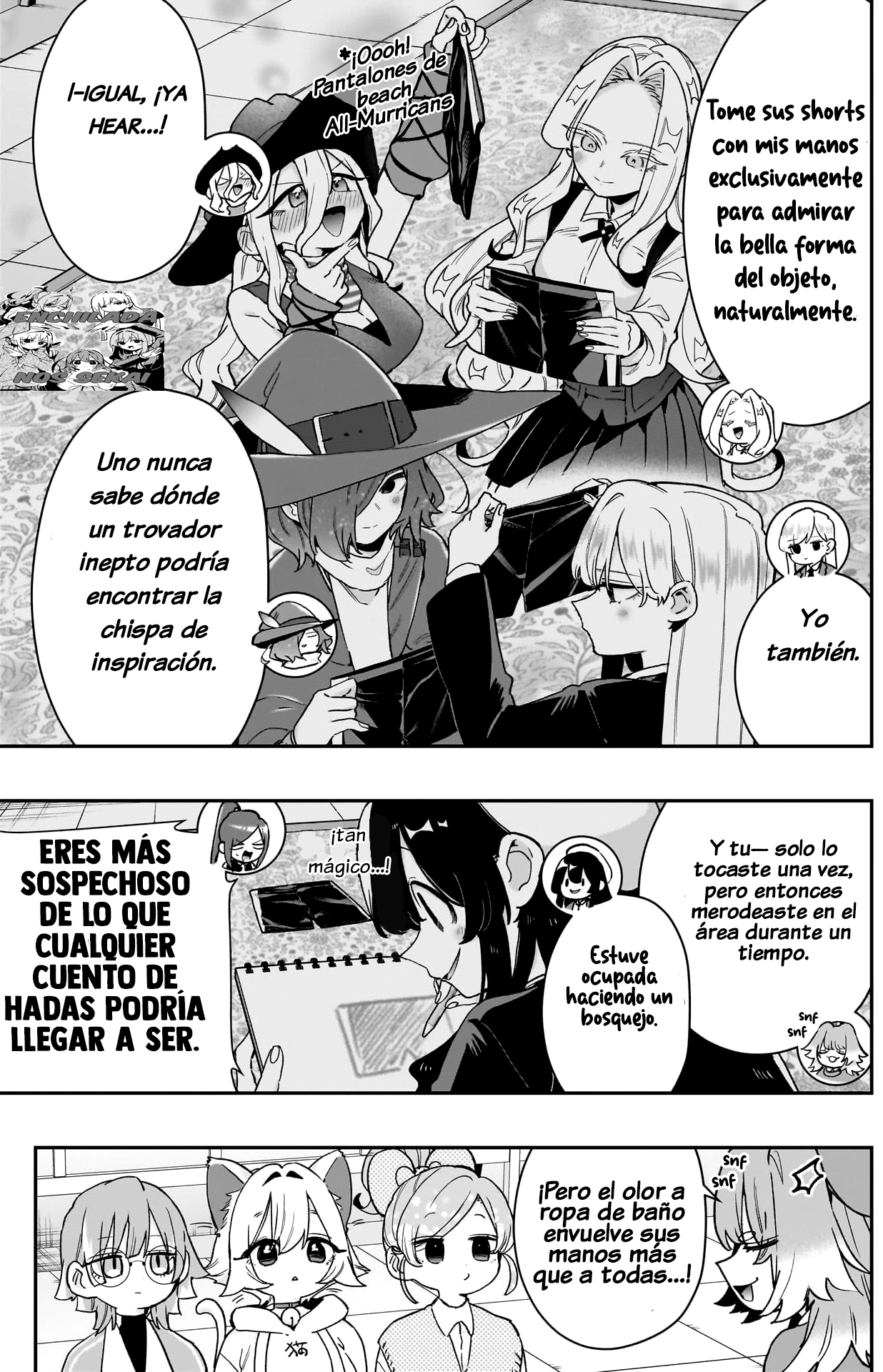 Kimi no koto ga Dai Dai Dai Dai Daisuki na 100-nin no Kanojo Capitulo 205: La gran detective Hasuha y el misterio de la familia Rentarou página 8