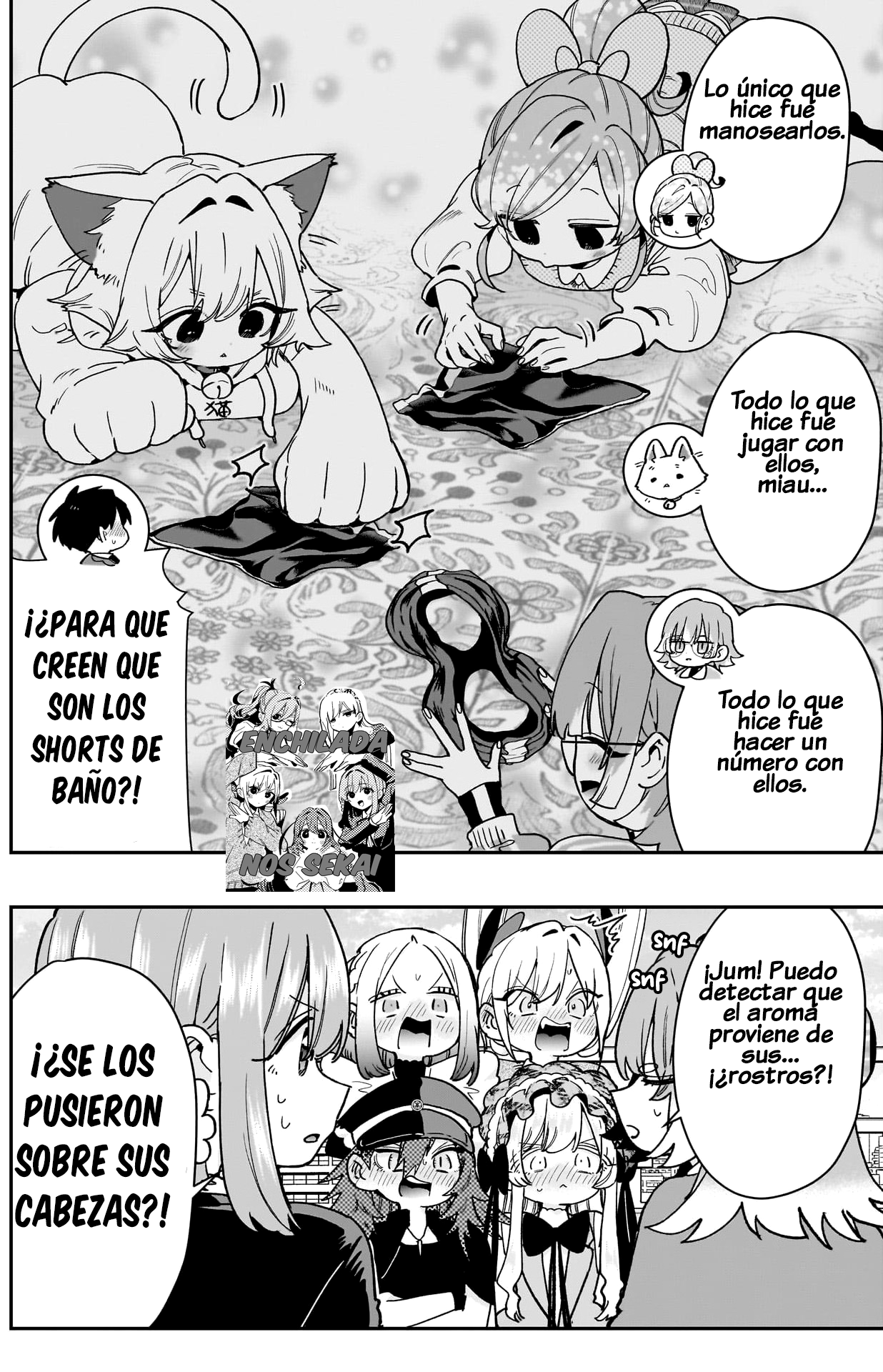 Kimi no koto ga Dai Dai Dai Dai Daisuki na 100-nin no Kanojo Capitulo 205: La gran detective Hasuha y el misterio de la familia Rentarou página 9