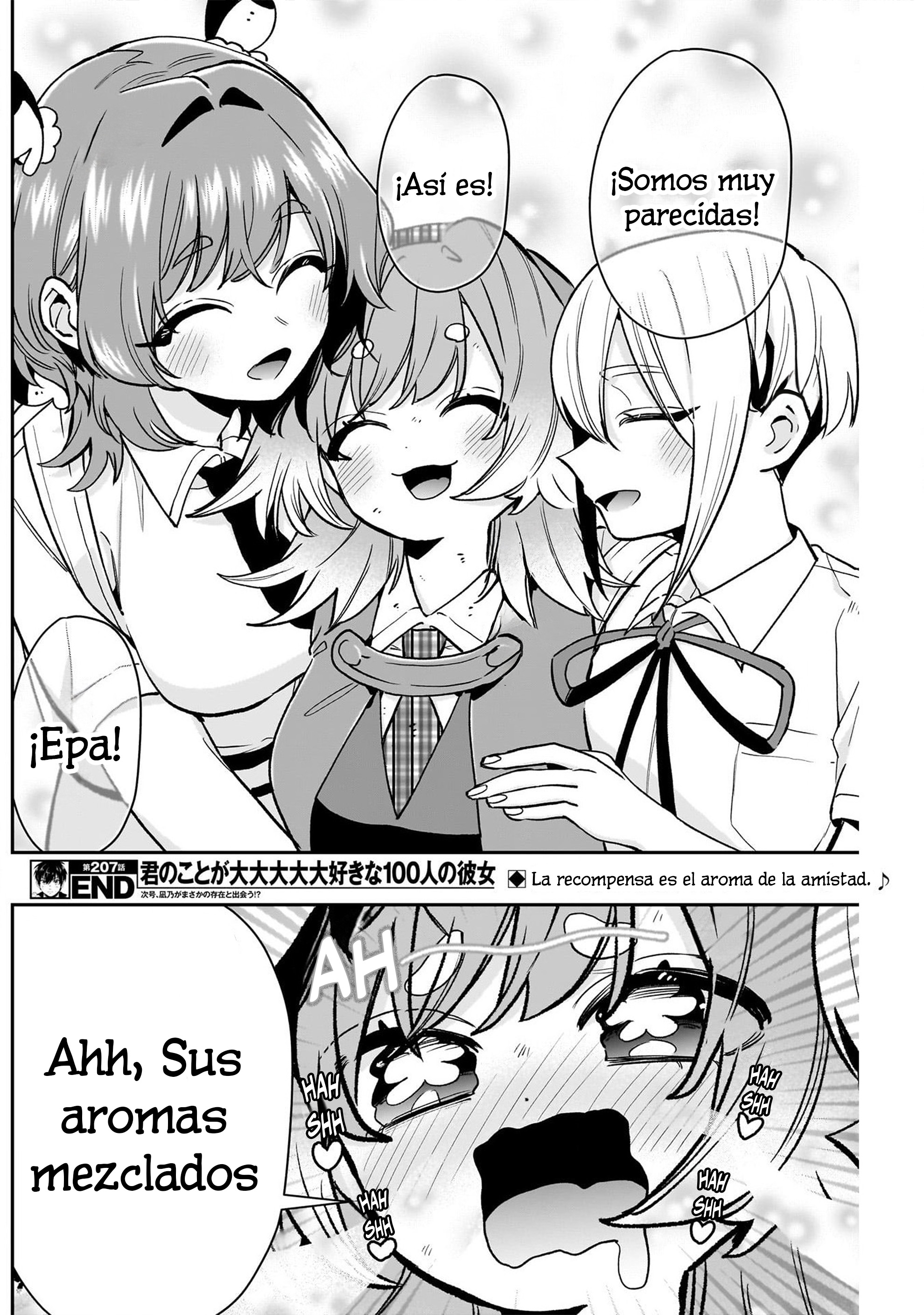 Kimi no koto ga Dai Dai Dai Dai Daisuki na 100-nin no Kanojo Capitulo 207: Las tres de la clase 1-3 página 20