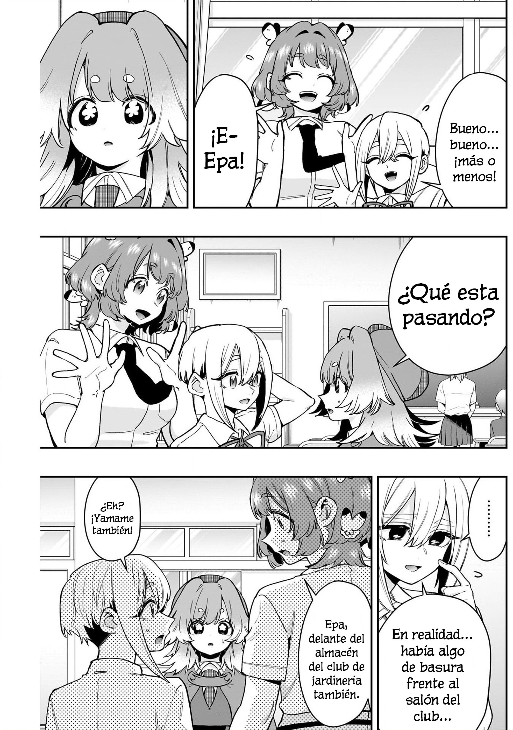 Kimi no koto ga Dai Dai Dai Dai Daisuki na 100-nin no Kanojo Capitulo 207: Las tres de la clase 1-3 página 3