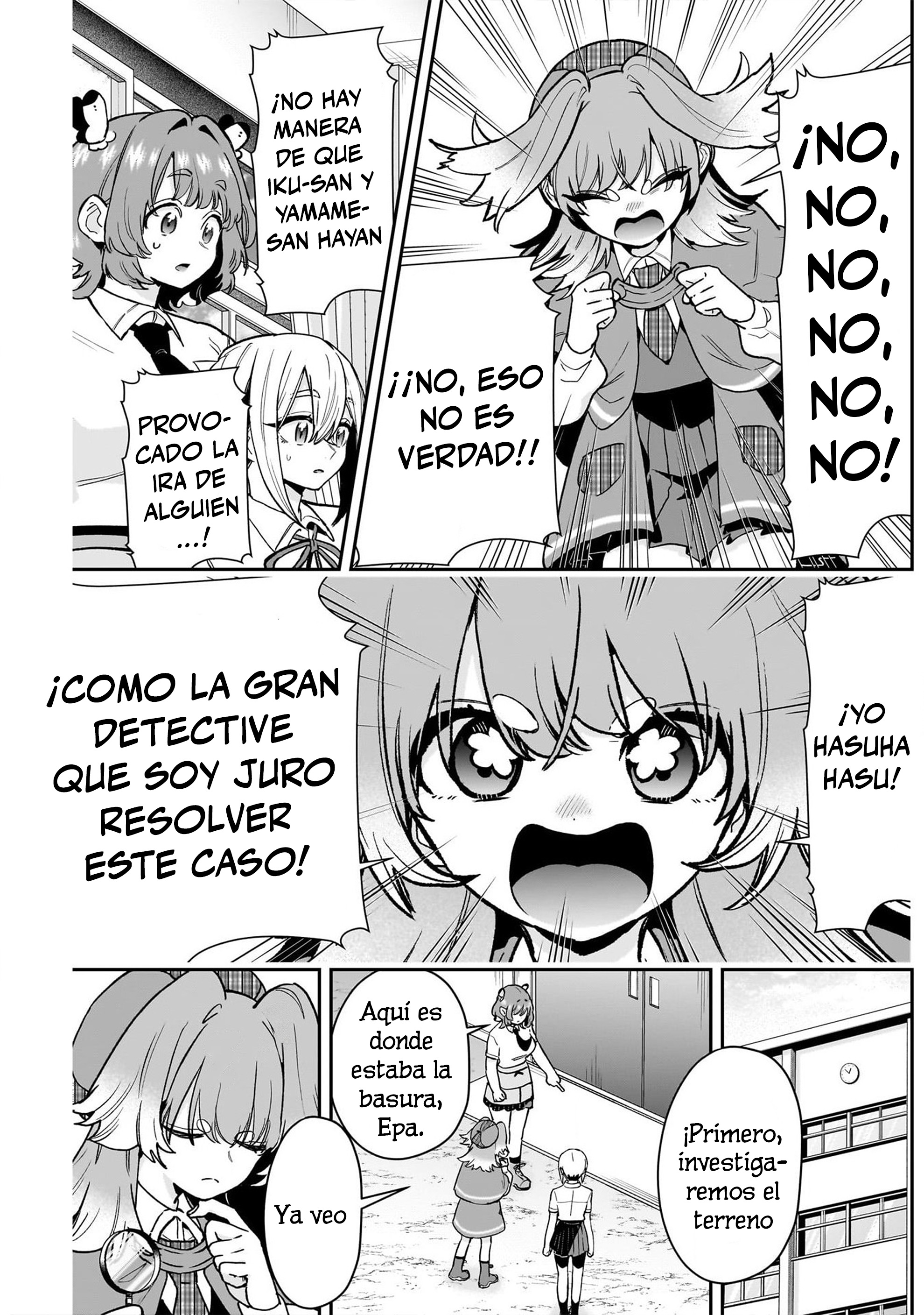 Kimi no koto ga Dai Dai Dai Dai Daisuki na 100-nin no Kanojo Capitulo 207: Las tres de la clase 1-3 página 5