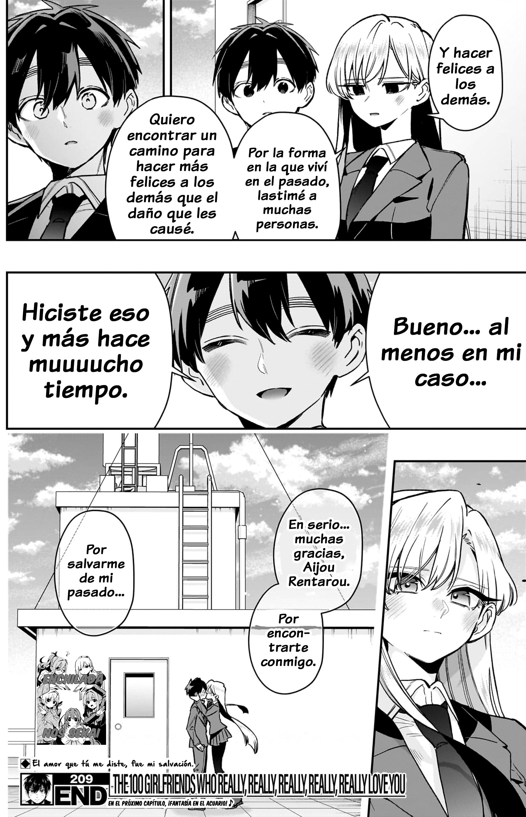 Kimi no koto ga Dai Dai Dai Dai Daisuki na 100-nin no Kanojo Capitulo 209: Aunque el mundo te olvide página 22