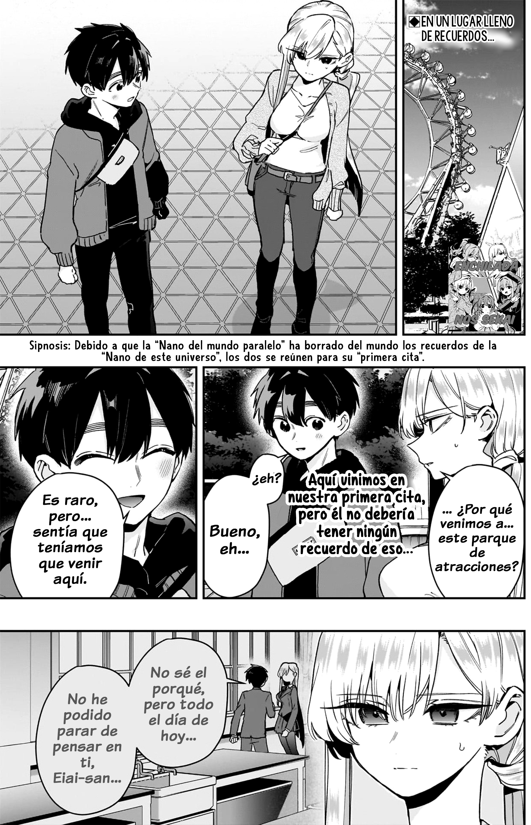 Kimi no koto ga Dai Dai Dai Dai Daisuki na 100-nin no Kanojo Capitulo 209: Aunque el mundo te olvide página 4