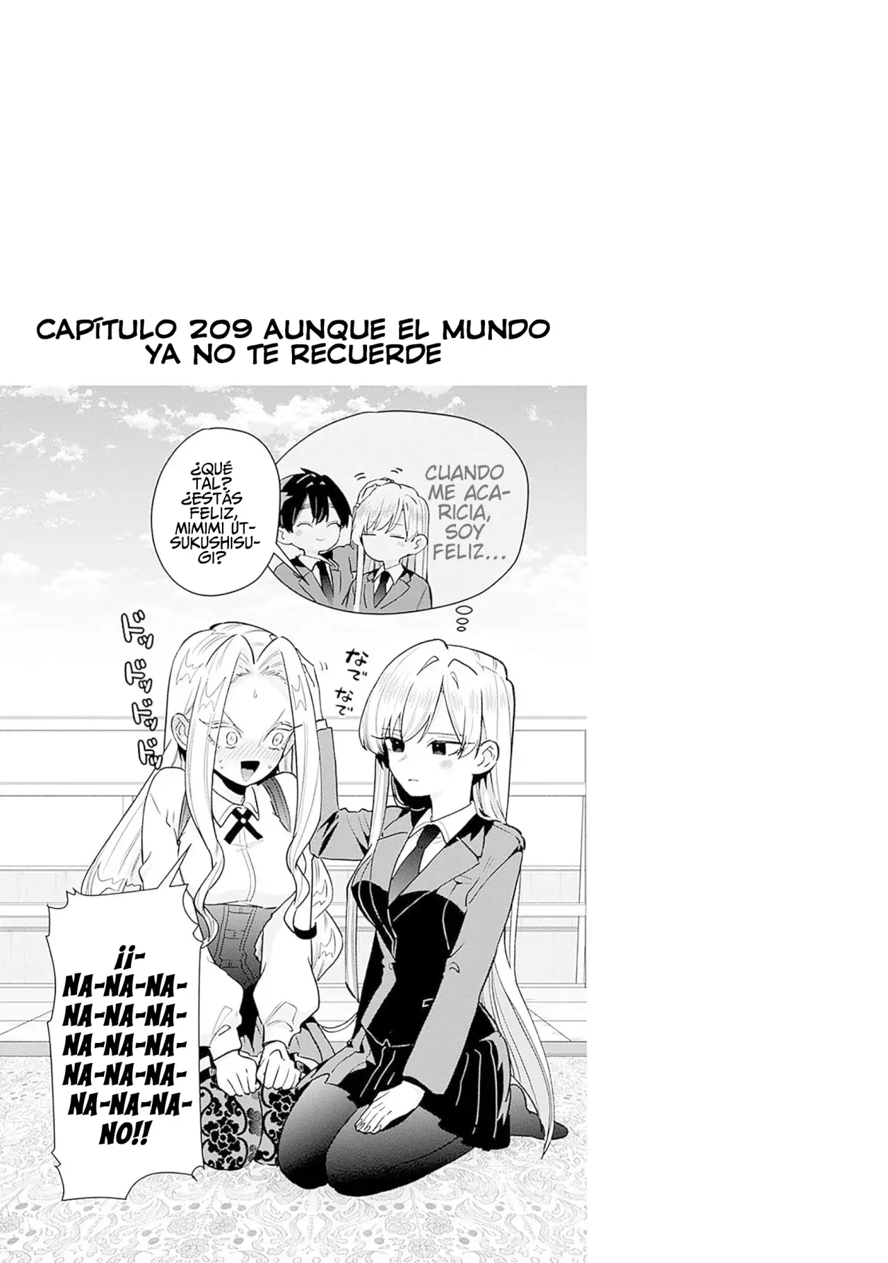 Kimi no koto ga Dai Dai Dai Dai Daisuki na 100-nin no Kanojo Capitulo 212.5: Mi Primer Olfateo página 11