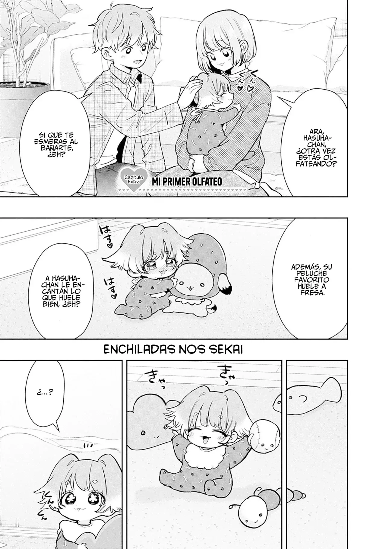 Kimi no koto ga Dai Dai Dai Dai Daisuki na 100-nin no Kanojo Capitulo 212.5: Mi Primer Olfateo página 15