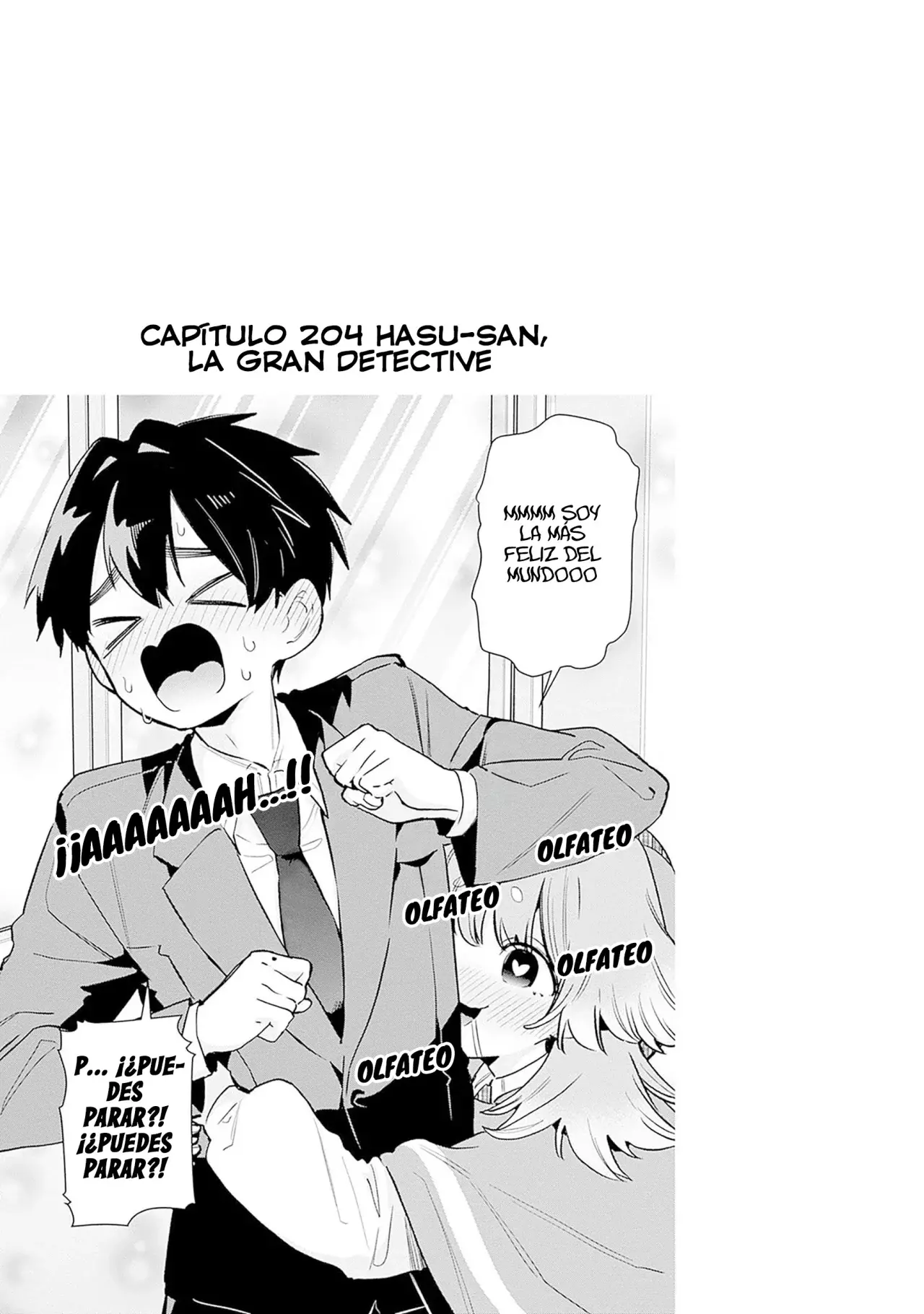 Kimi no koto ga Dai Dai Dai Dai Daisuki na 100-nin no Kanojo Capitulo 212.5: Mi Primer Olfateo página 5