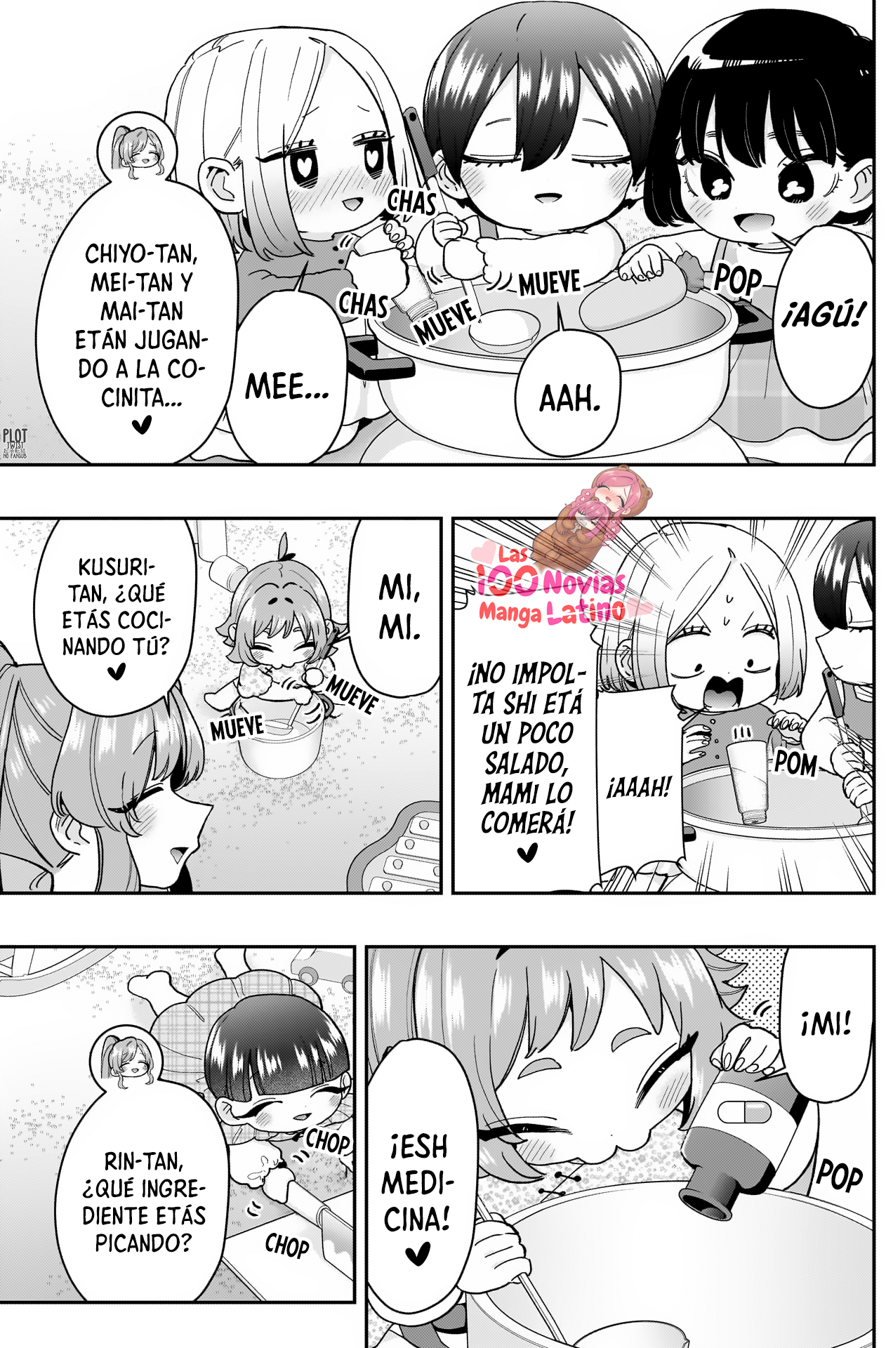 Kimi no koto ga Dai Dai Dai Dai Daisuki na 100-nin no Kanojo Capitulo 212: Todo mundo fue bebé en cierto punto IV: Amor de madre página 10
