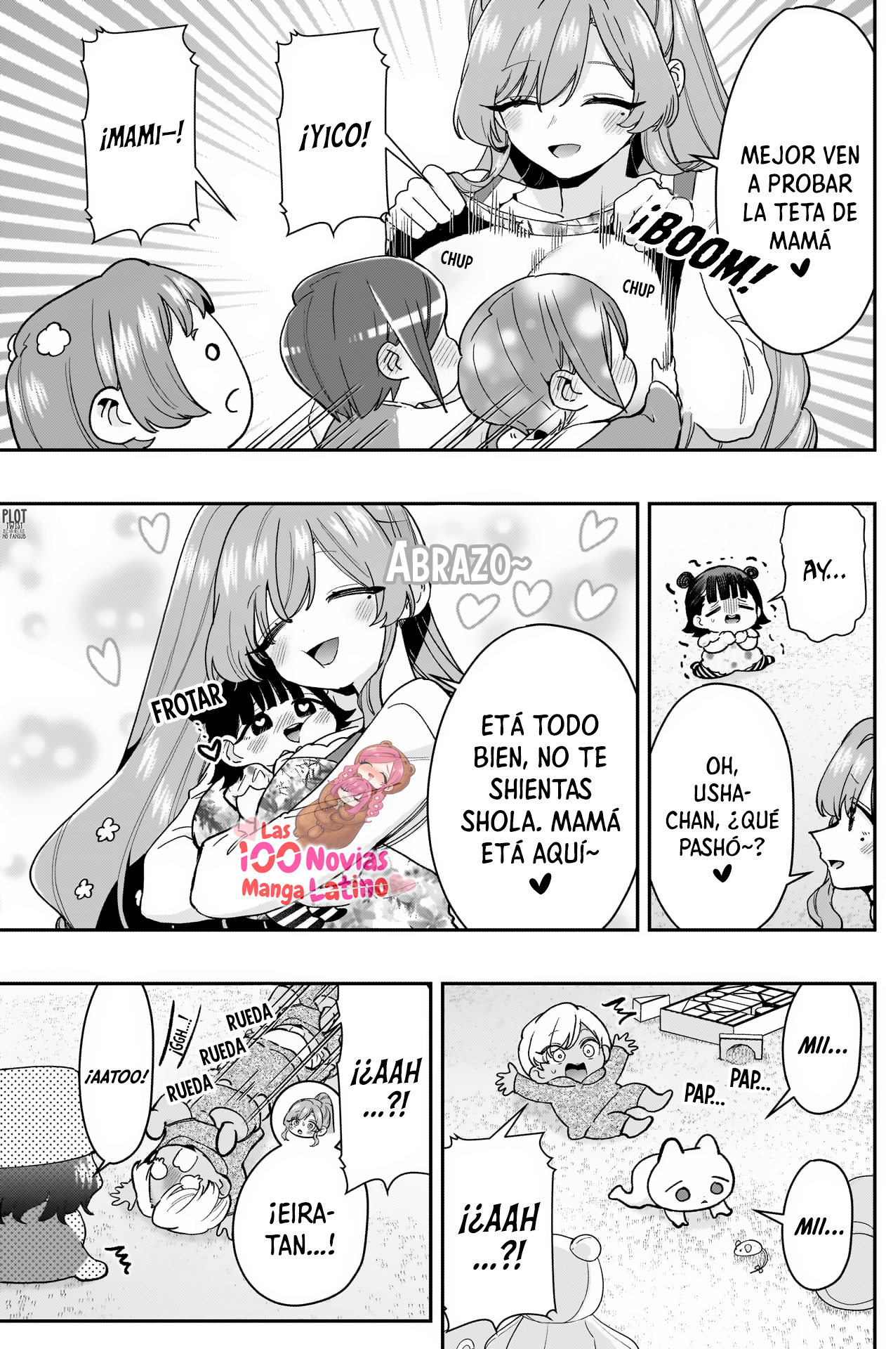 Kimi no koto ga Dai Dai Dai Dai Daisuki na 100-nin no Kanojo Capitulo 212: Todo mundo fue bebé en cierto punto IV: Amor de madre página 12