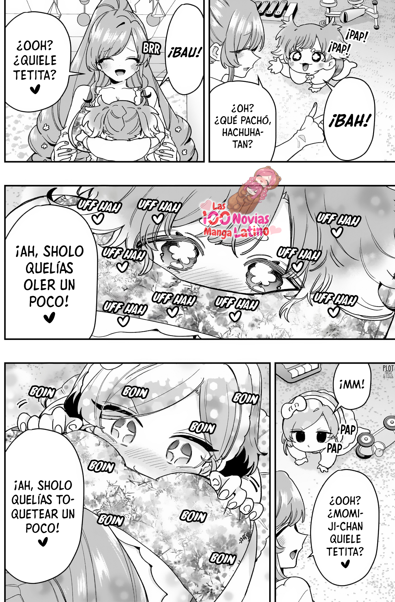 Kimi no koto ga Dai Dai Dai Dai Daisuki na 100-nin no Kanojo Capitulo 212: Todo mundo fue bebé en cierto punto IV: Amor de madre página 5