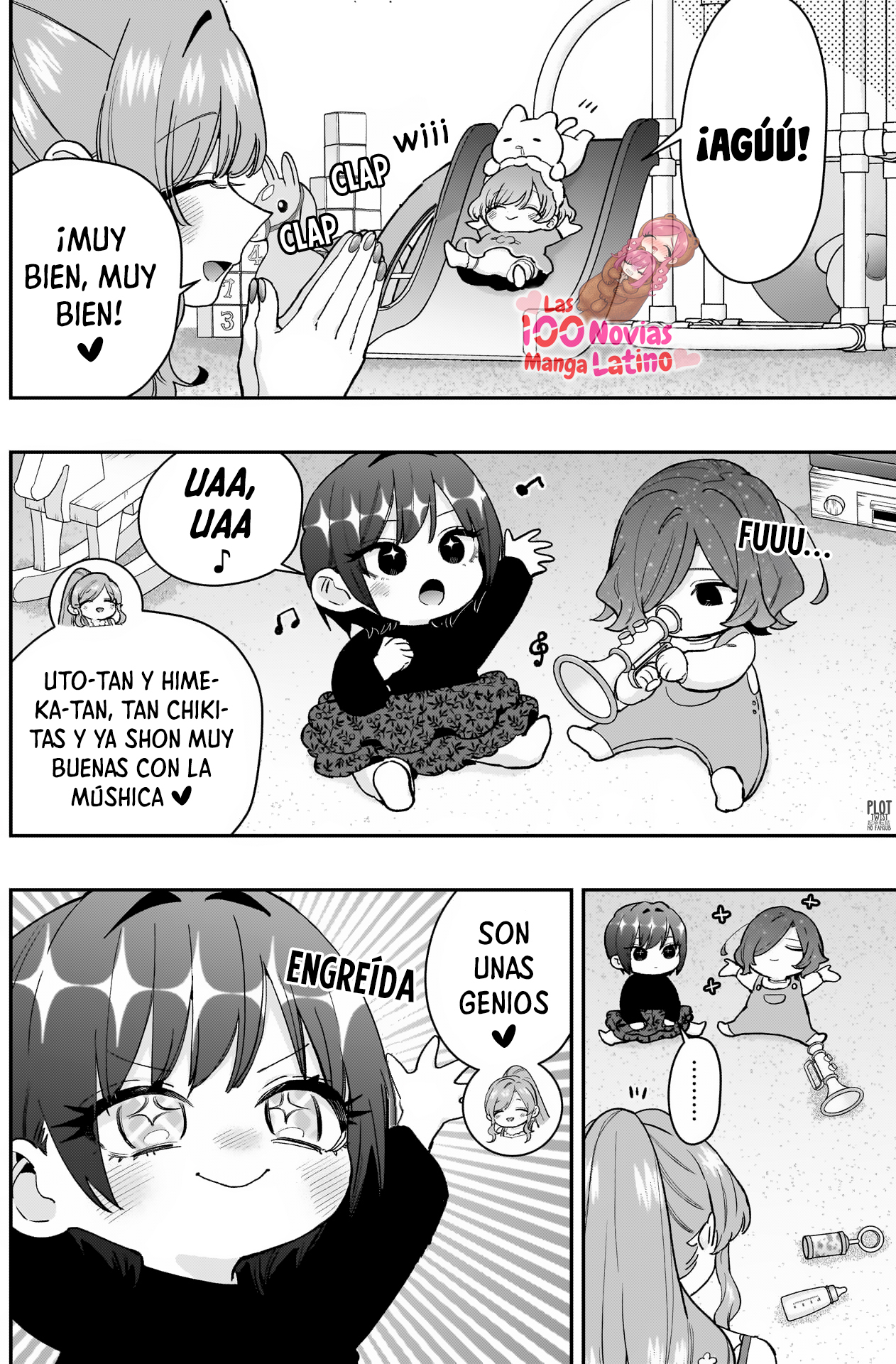 Kimi no koto ga Dai Dai Dai Dai Daisuki na 100-nin no Kanojo Capitulo 212: Todo mundo fue bebé en cierto punto IV: Amor de madre página 7
