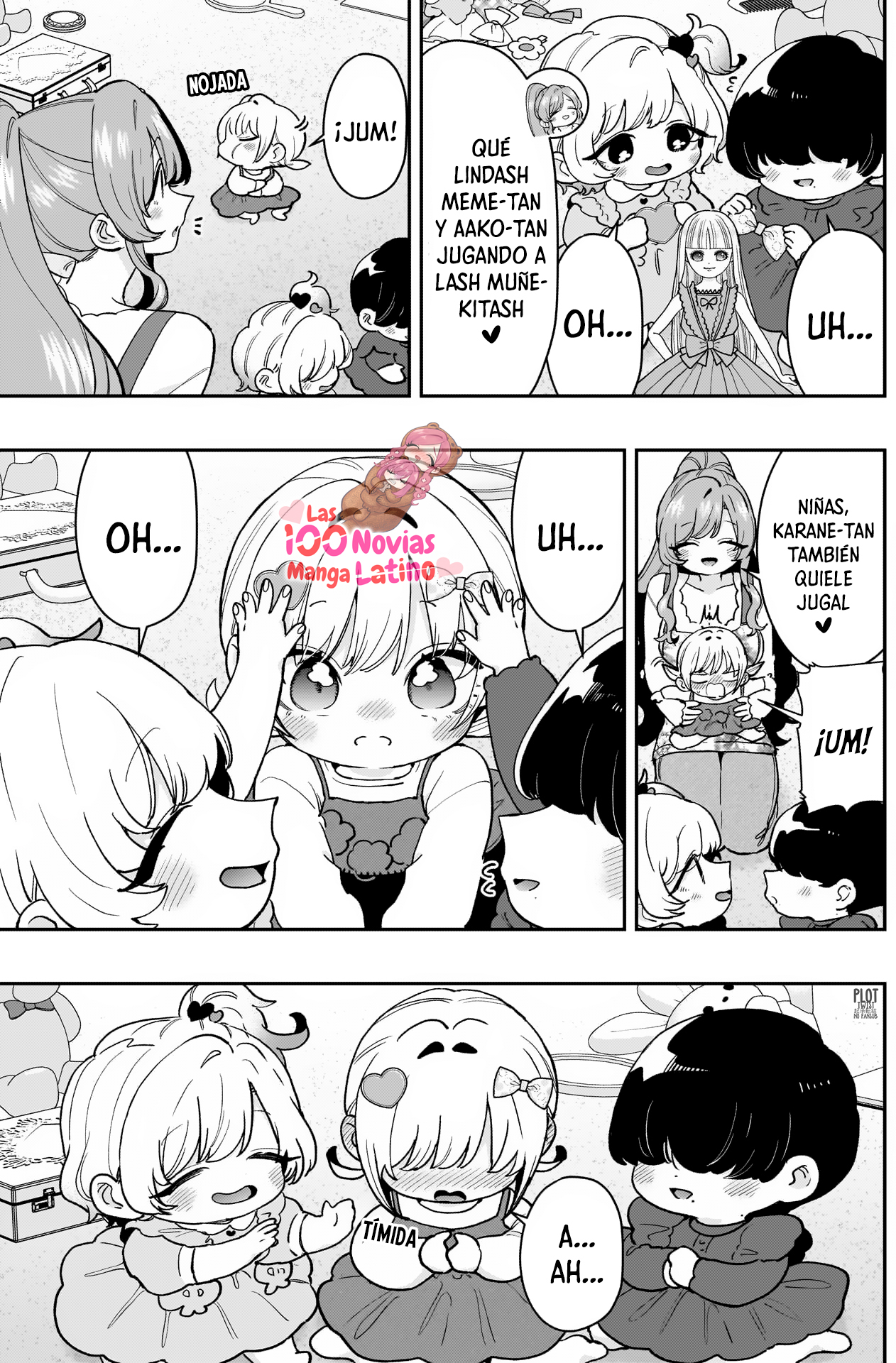 Kimi no koto ga Dai Dai Dai Dai Daisuki na 100-nin no Kanojo Capitulo 212: Todo mundo fue bebé en cierto punto IV: Amor de madre página 8