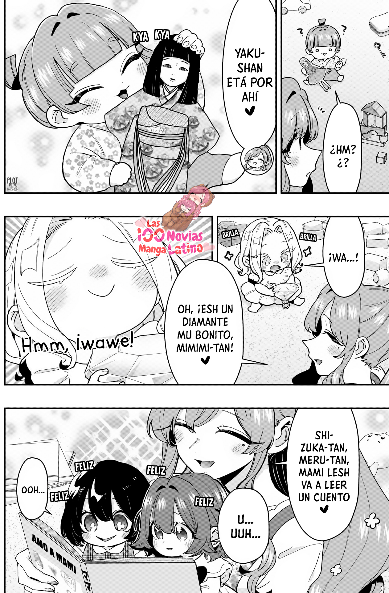 Kimi no koto ga Dai Dai Dai Dai Daisuki na 100-nin no Kanojo Capitulo 212: Todo mundo fue bebé en cierto punto IV: Amor de madre página 9