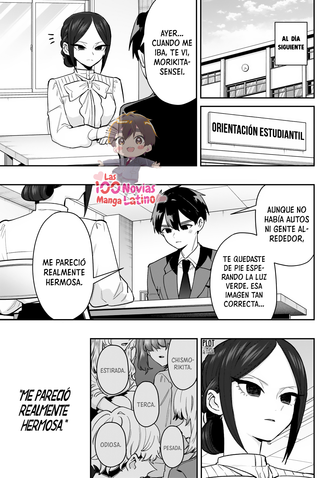 Kimi no koto ga Dai Dai Dai Dai Daisuki na 100-nin no Kanojo Capitulo 213: Morikita-sensei, de orientación estudiantil página 12
