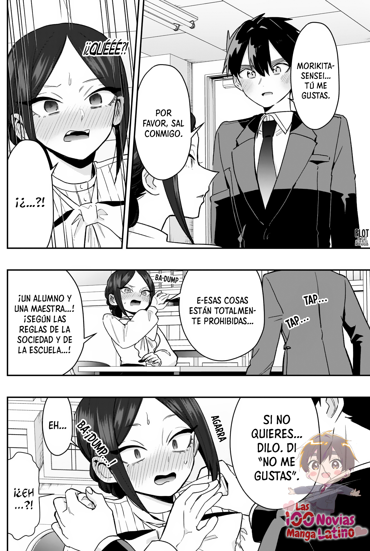 Kimi no koto ga Dai Dai Dai Dai Daisuki na 100-nin no Kanojo Capitulo 213: Morikita-sensei, de orientación estudiantil página 17