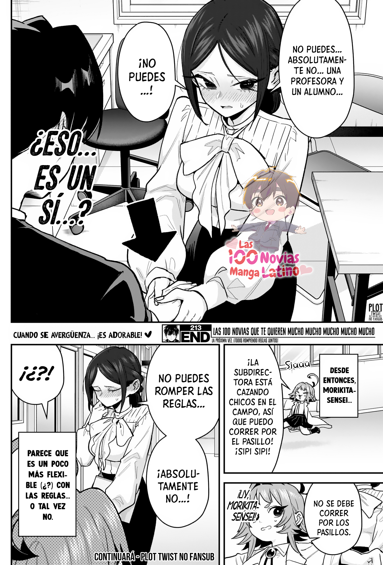 Kimi no koto ga Dai Dai Dai Dai Daisuki na 100-nin no Kanojo Capitulo 213: Morikita-sensei, de orientación estudiantil página 21