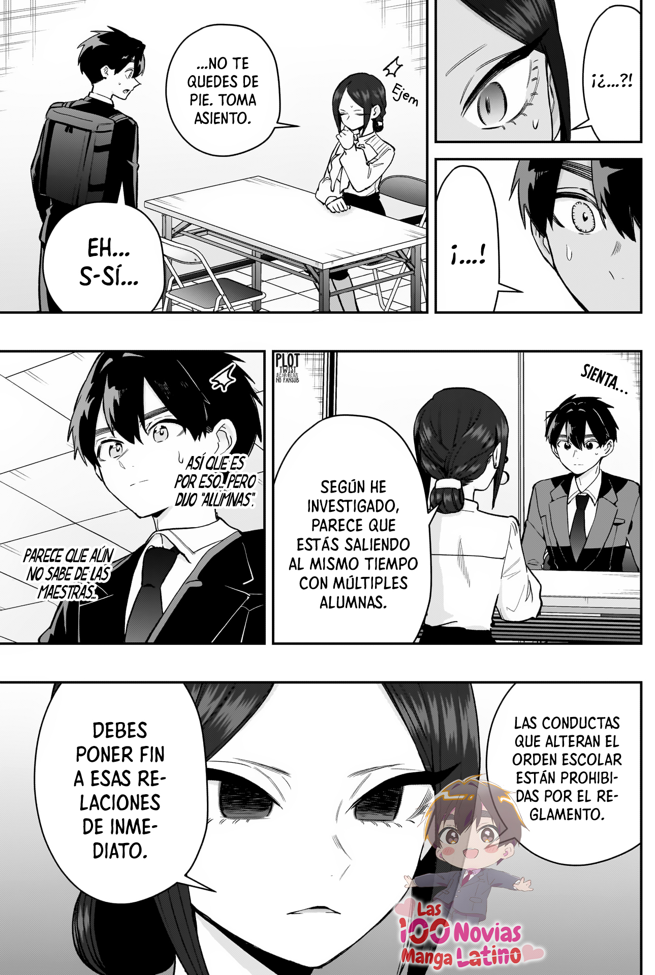 Kimi no koto ga Dai Dai Dai Dai Daisuki na 100-nin no Kanojo Capitulo 213: Morikita-sensei, de orientación estudiantil página 4