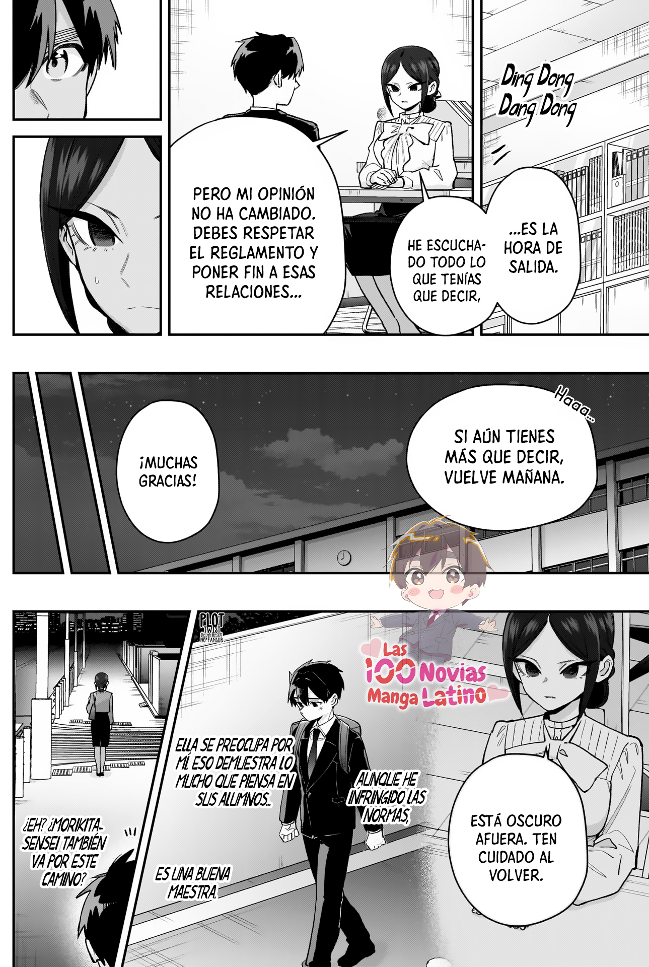 Kimi no koto ga Dai Dai Dai Dai Daisuki na 100-nin no Kanojo Capitulo 213: Morikita-sensei, de orientación estudiantil página 9