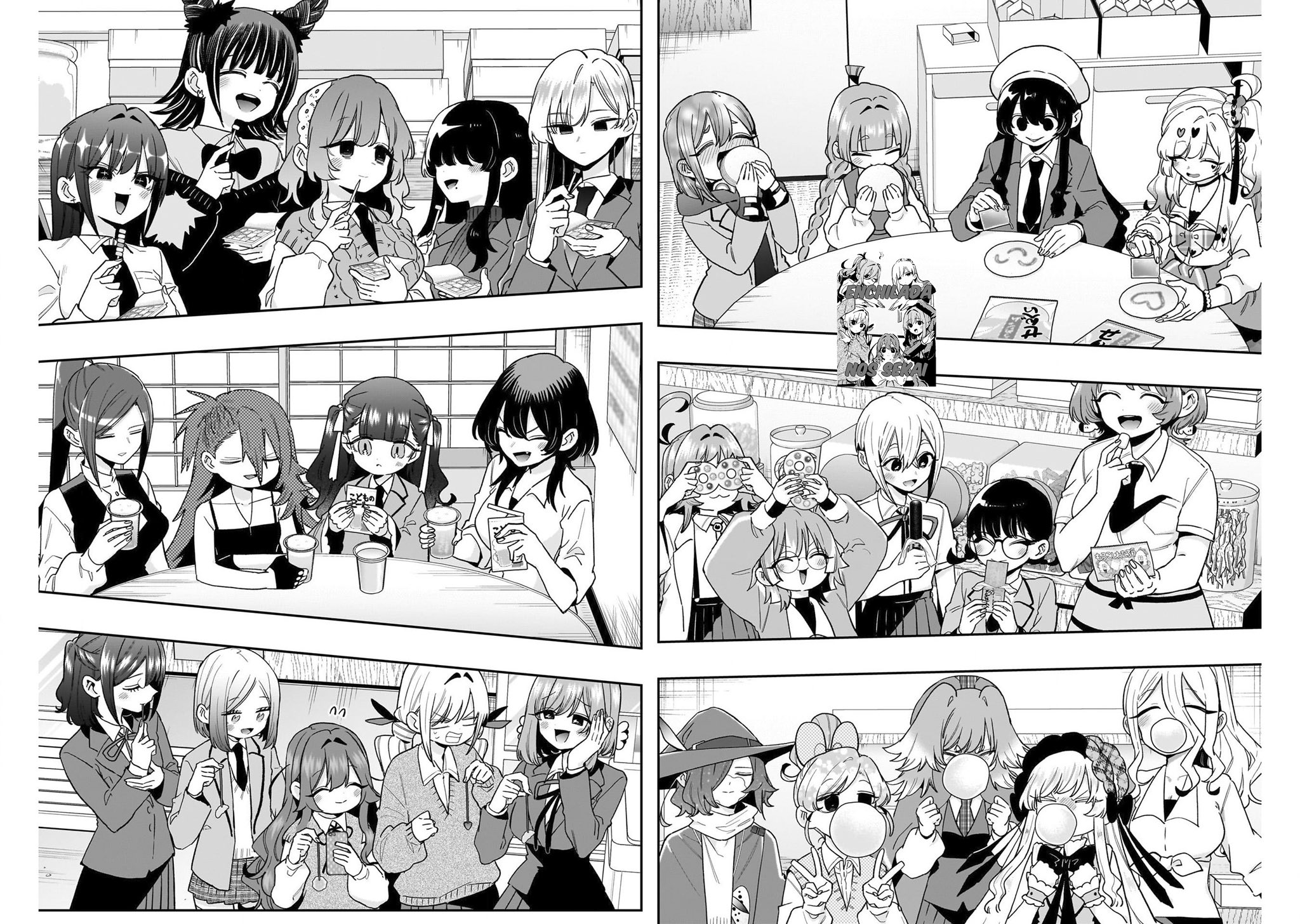 Kimi no koto ga Dai Dai Dai Dai Daisuki na 100-nin no Kanojo Capitulo 214: La familia Rentarou se da un antojito callejero página 10