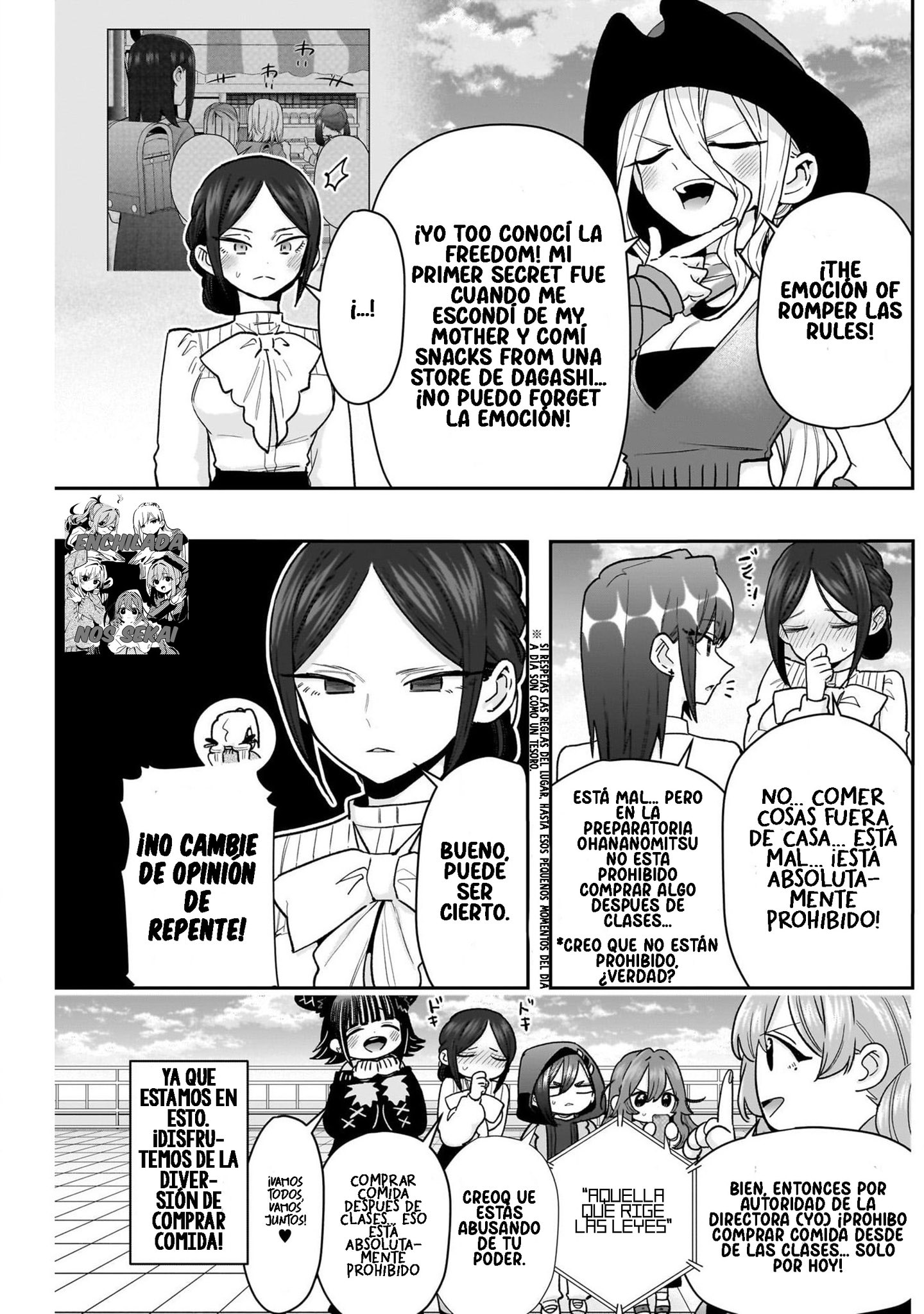 Kimi no koto ga Dai Dai Dai Dai Daisuki na 100-nin no Kanojo Capitulo 214: La familia Rentarou se da un antojito callejero página 6