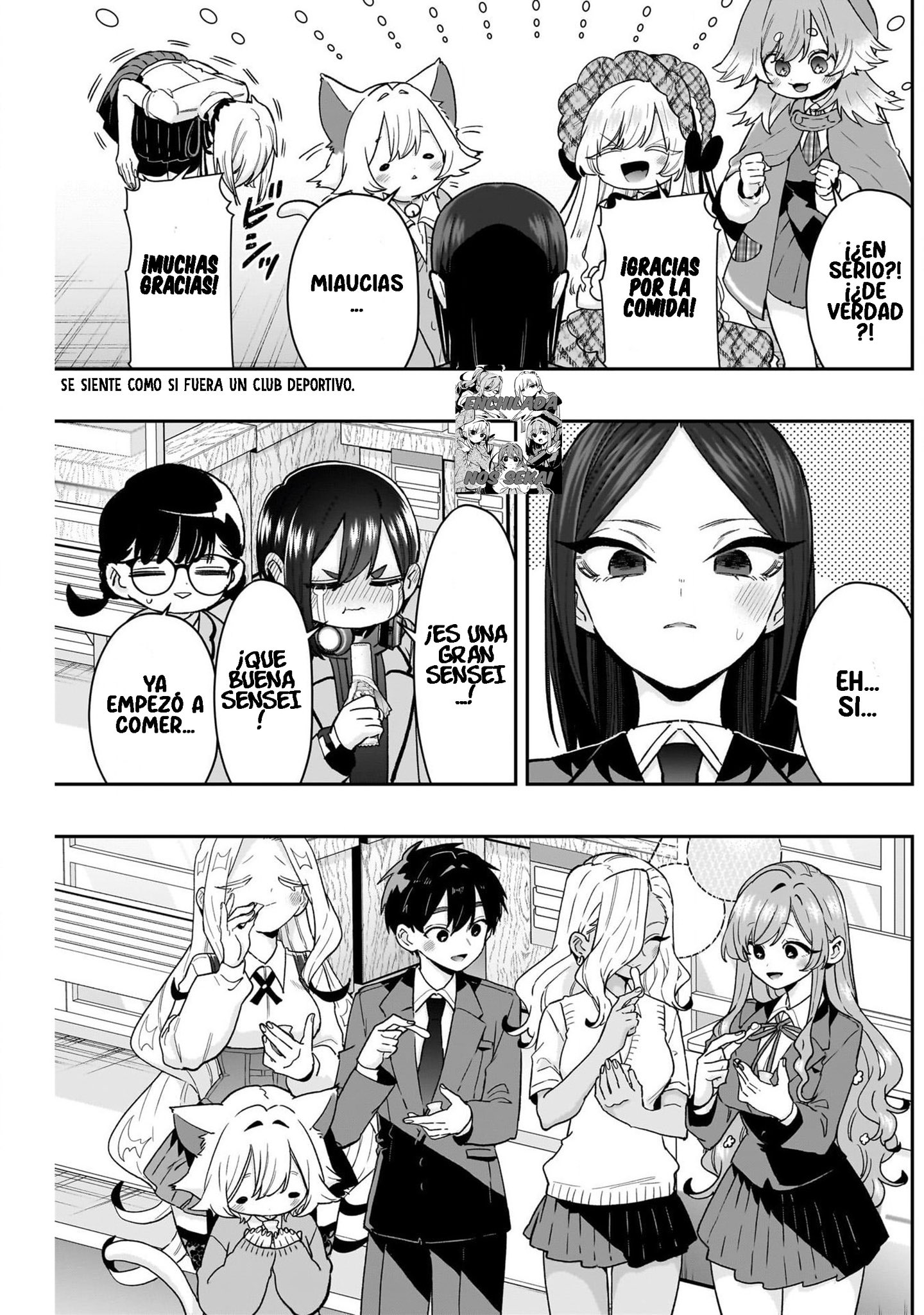 Kimi no koto ga Dai Dai Dai Dai Daisuki na 100-nin no Kanojo Capitulo 214: La familia Rentarou se da un antojito callejero página 9