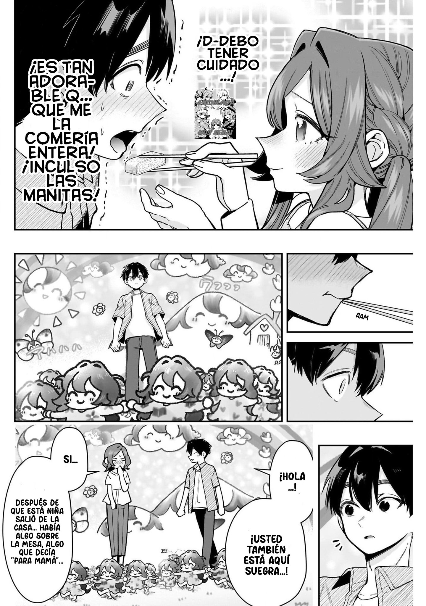 Kimi no koto ga Dai Dai Dai Dai Daisuki na 100-nin no Kanojo Capitulo 215: La vida diaria de Rentarou con sus novias (parte 6) página 4