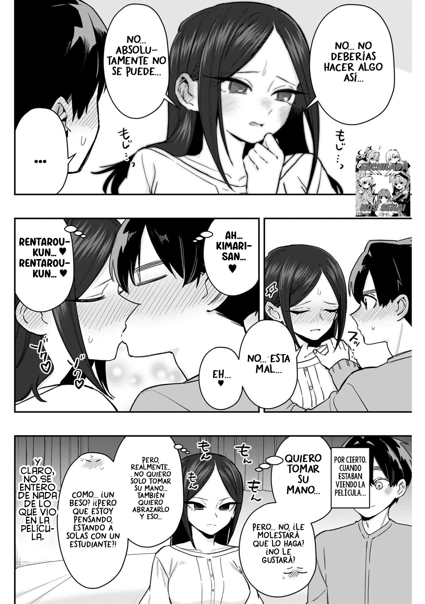Kimi no koto ga Dai Dai Dai Dai Daisuki na 100-nin no Kanojo Capitulo 215: La vida diaria de Rentarou con sus novias (parte 6) página 8